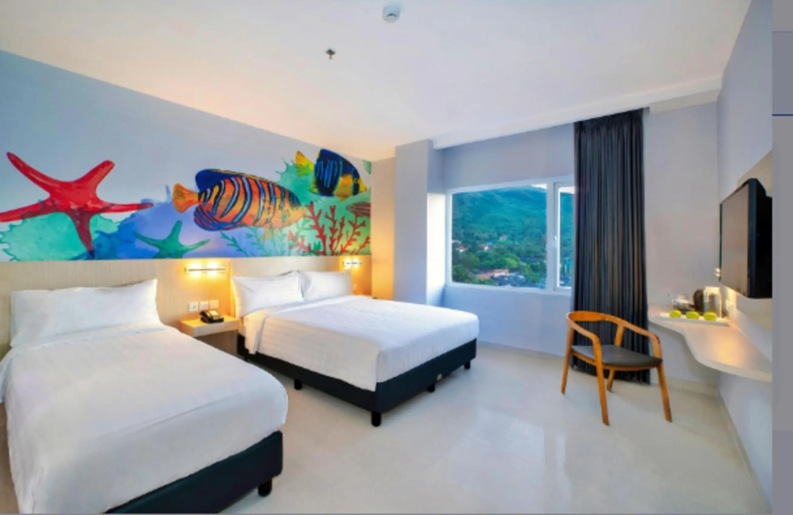Bedroom, Bed in favehotel Bitung