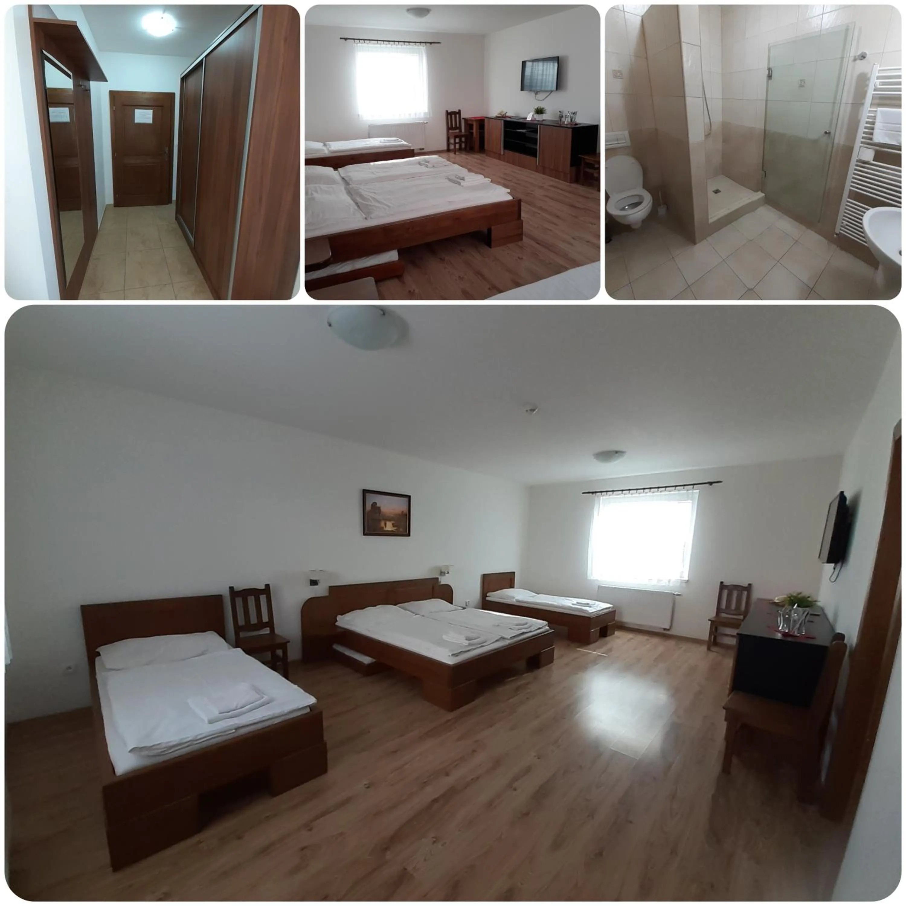 Bed in Motel Senec