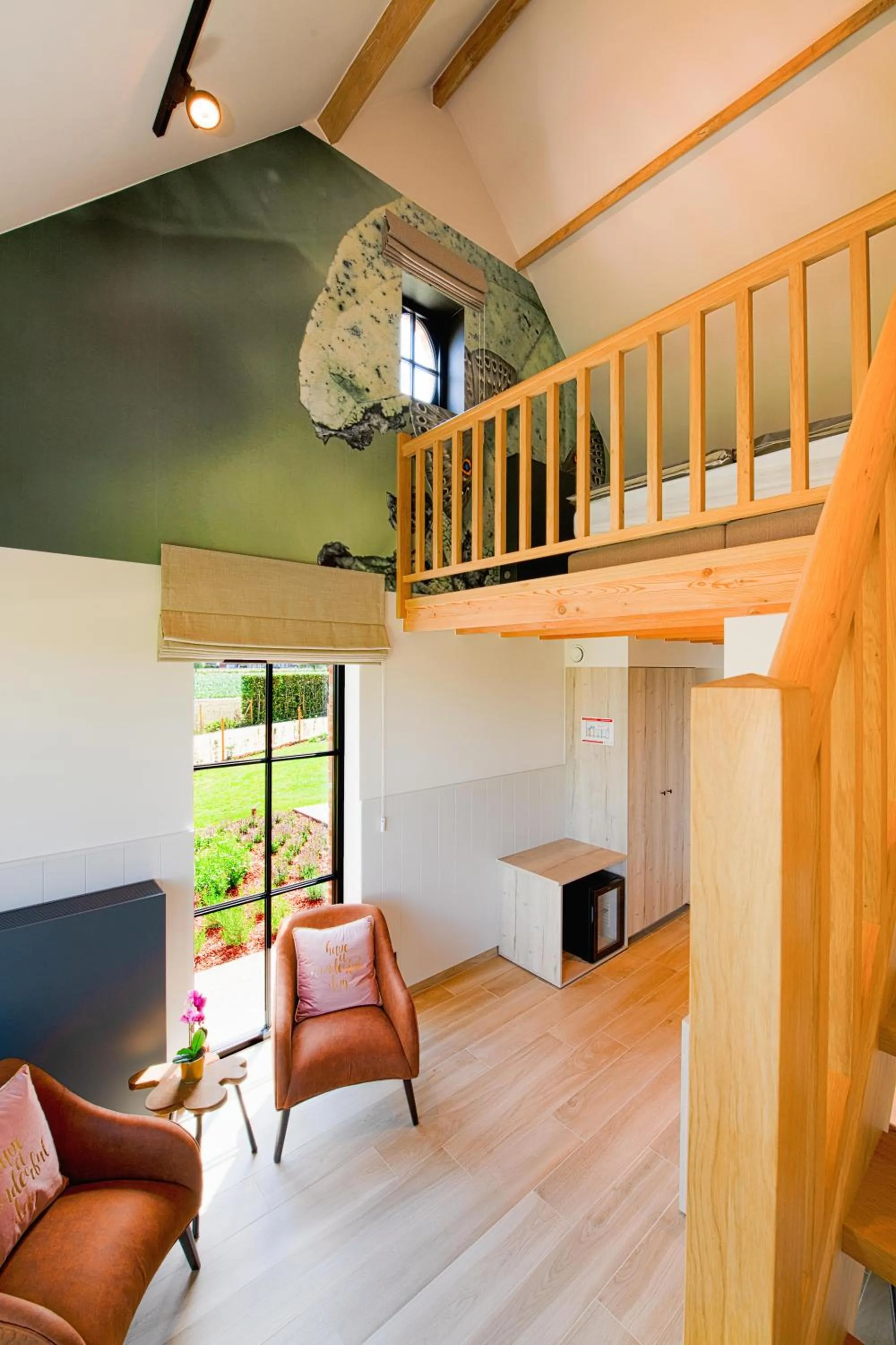 Seating area in B&B 't Motjeshof