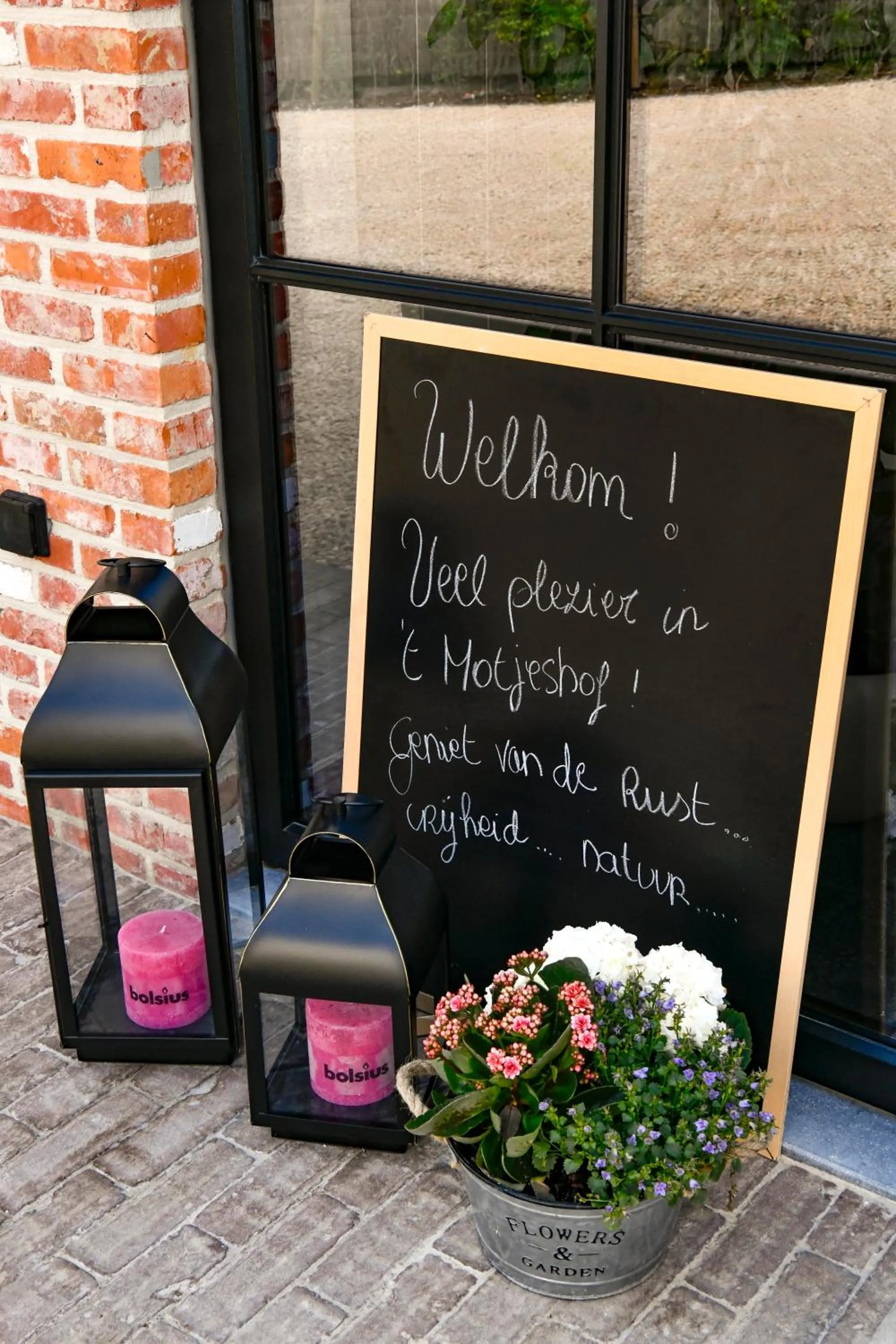 Facade/entrance in B&B 't Motjeshof