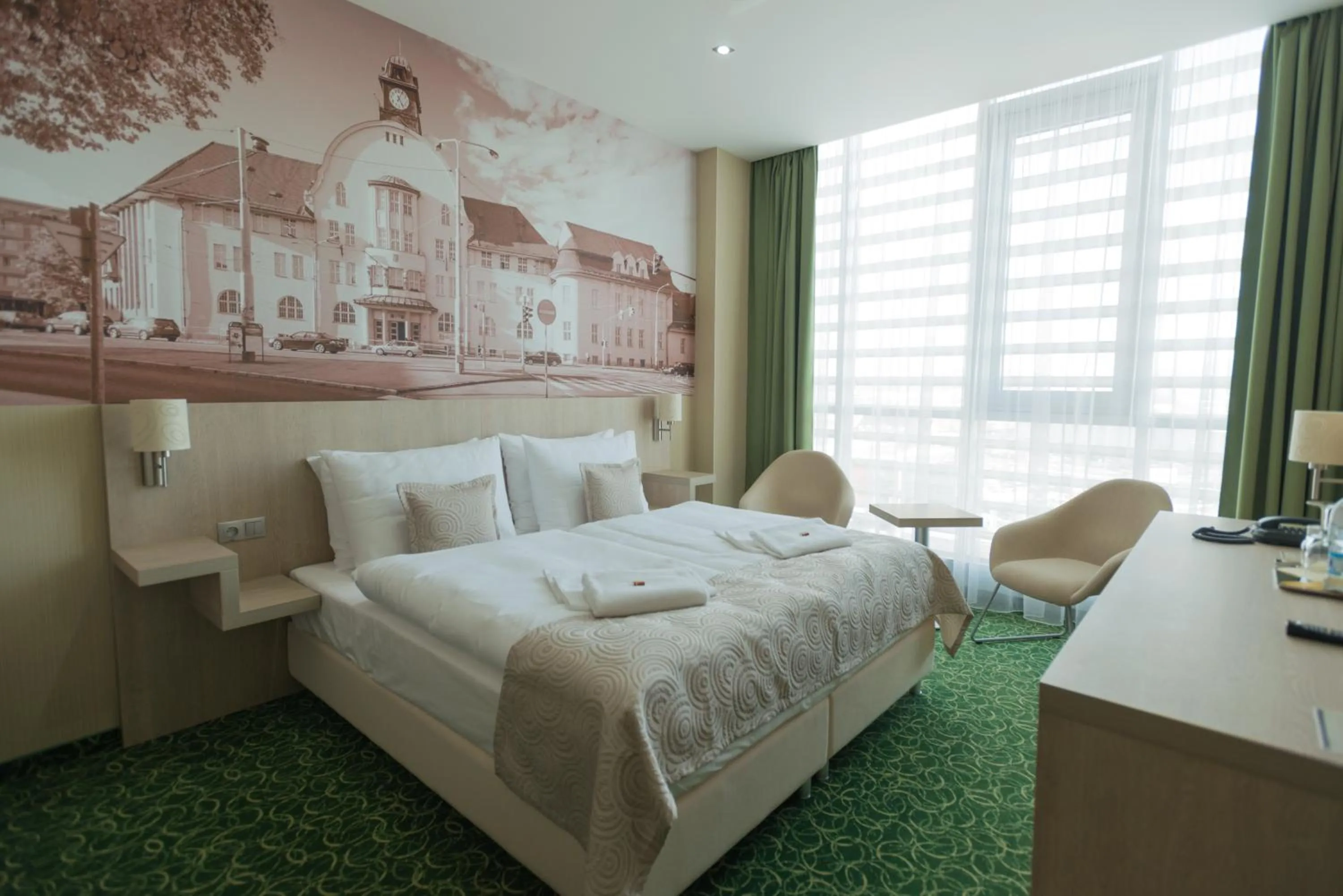 Photo of the whole room, Bed in Košice Hotel
