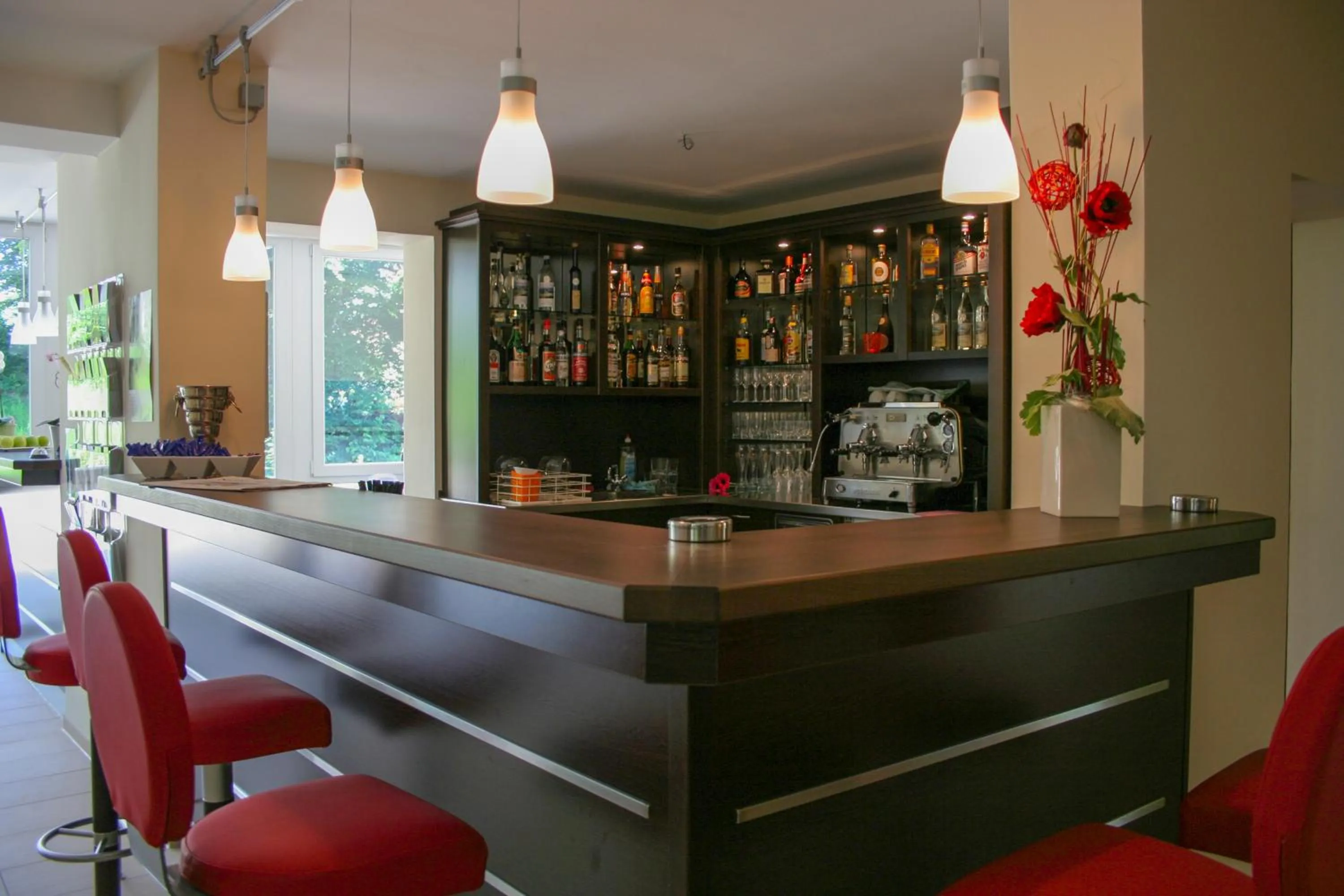 Lounge or bar in Parkhotel Lindau