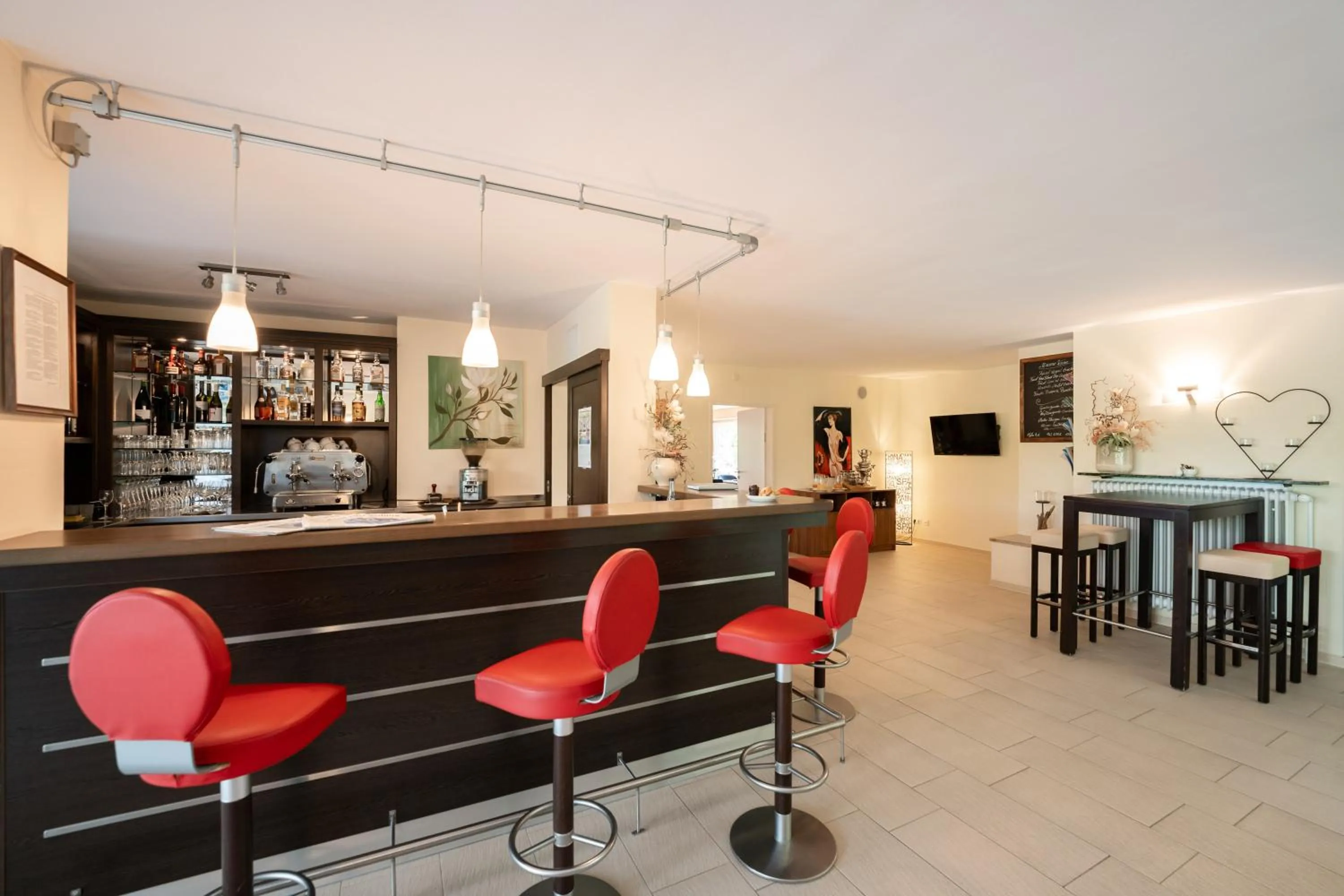 Lounge or bar in Parkhotel Lindau