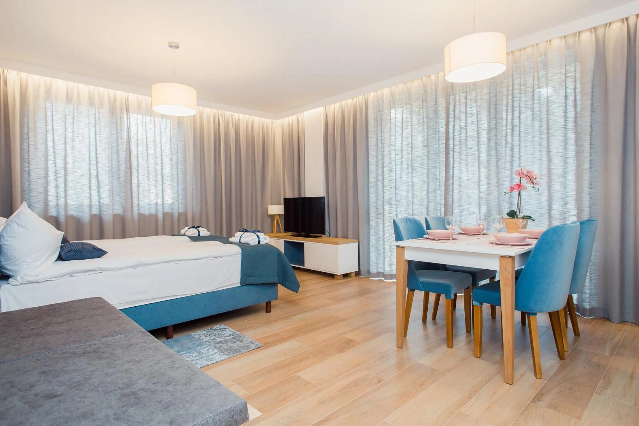 Bed in ShortStayPoland Apartamenty