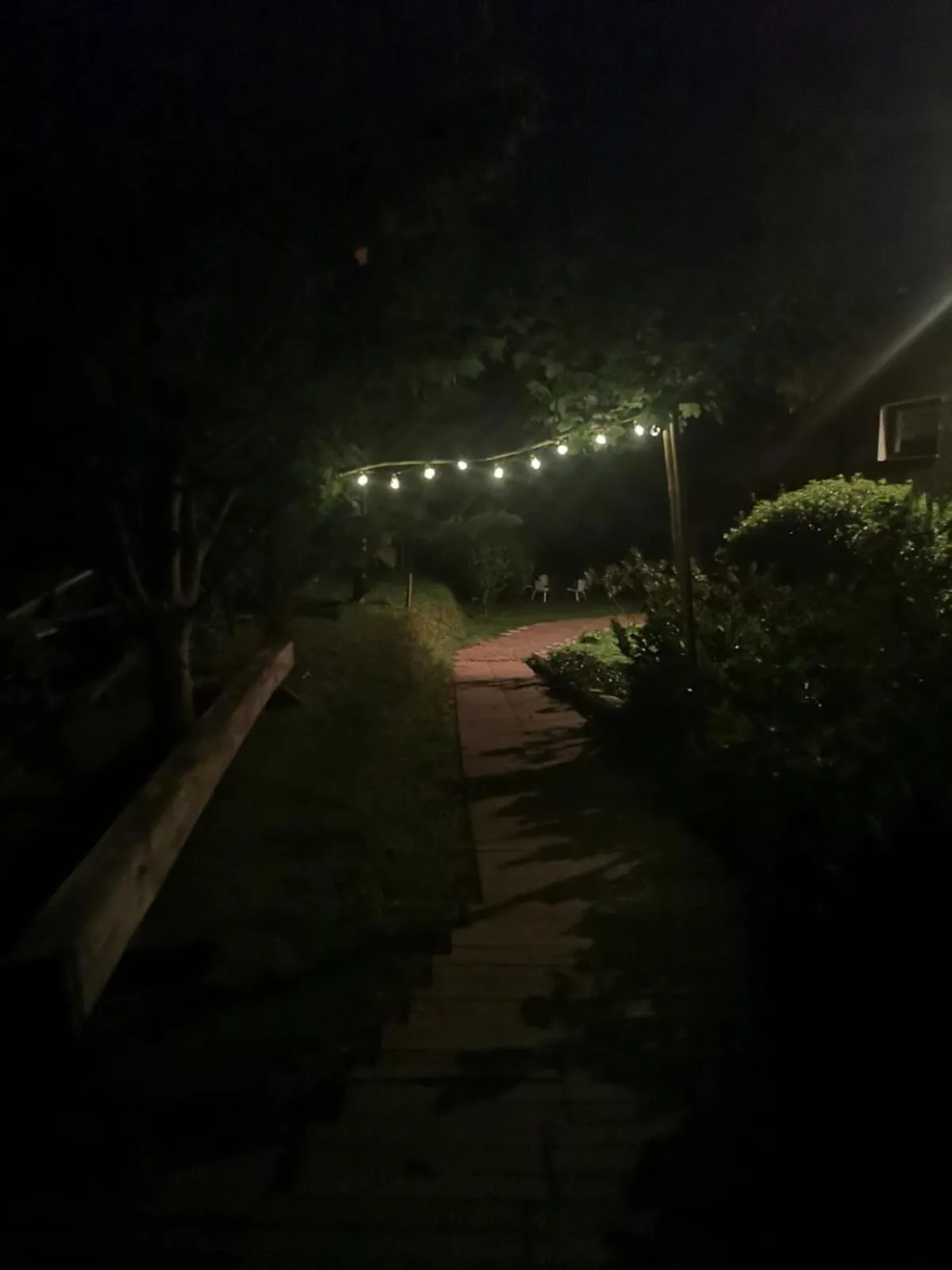 Garden view in Posada torre del milano