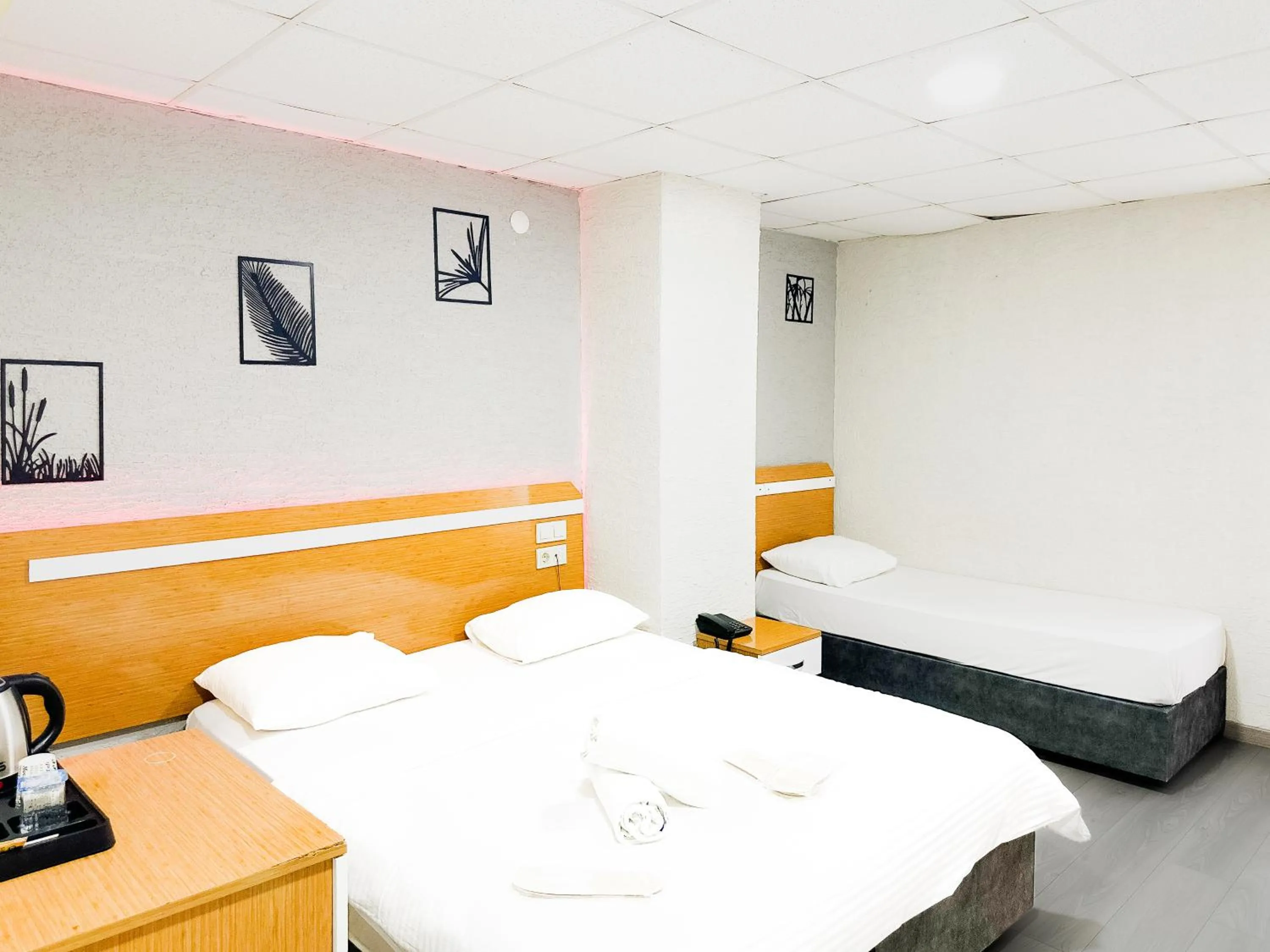 Bed in Avcılar İnci Hotel