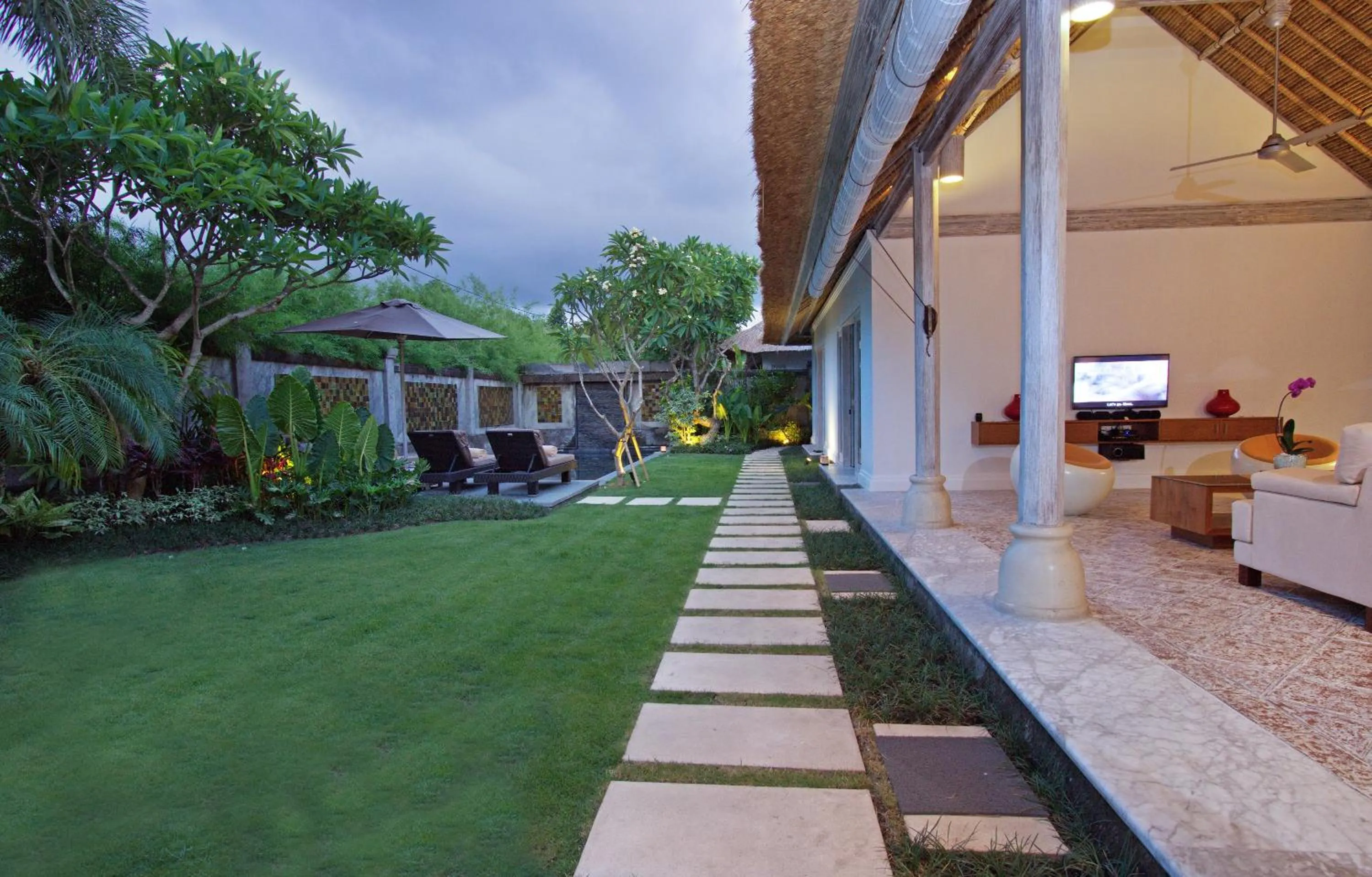Garden in Serene Villas