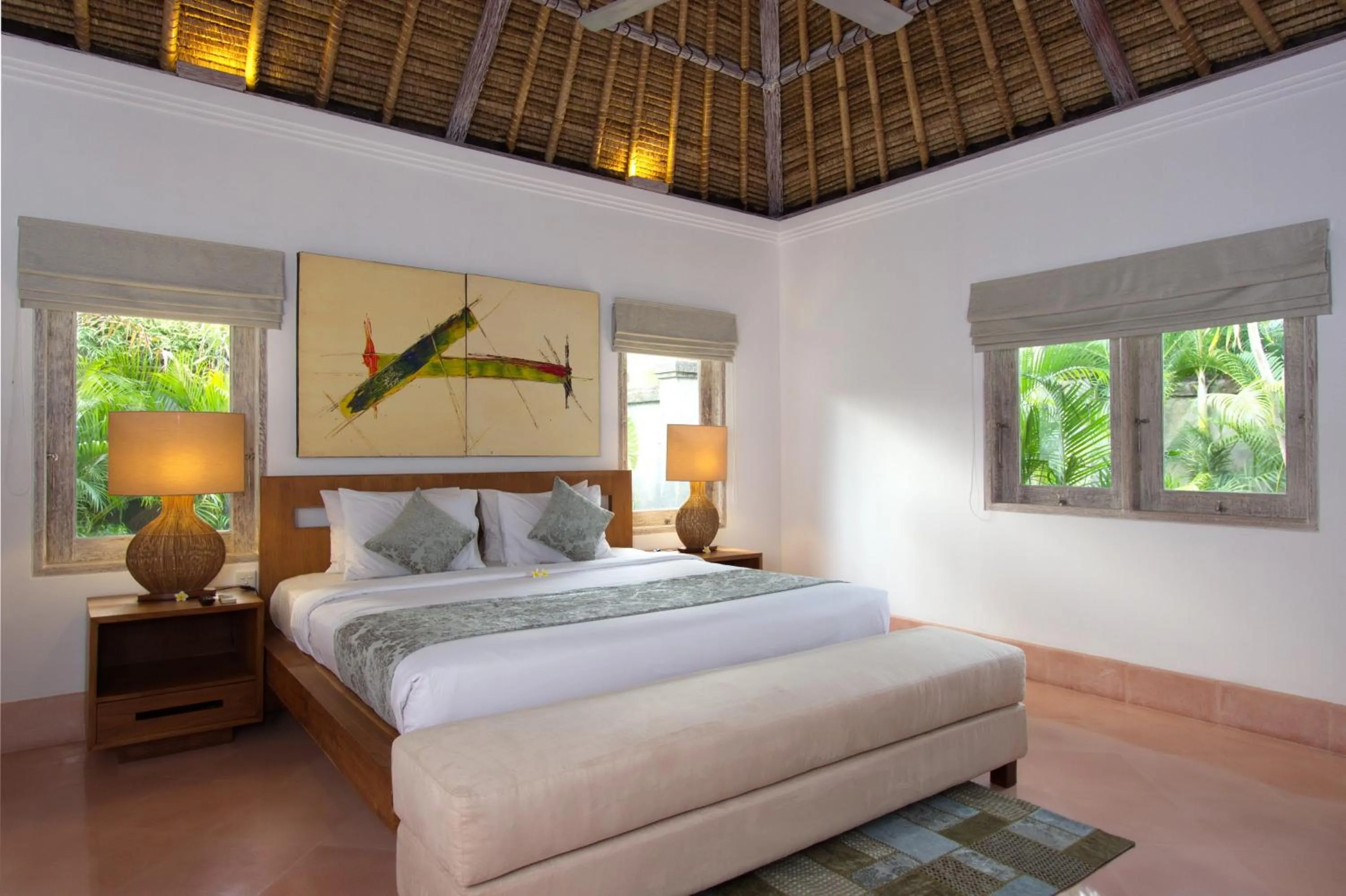 Bedroom, Bed in Serene Villas