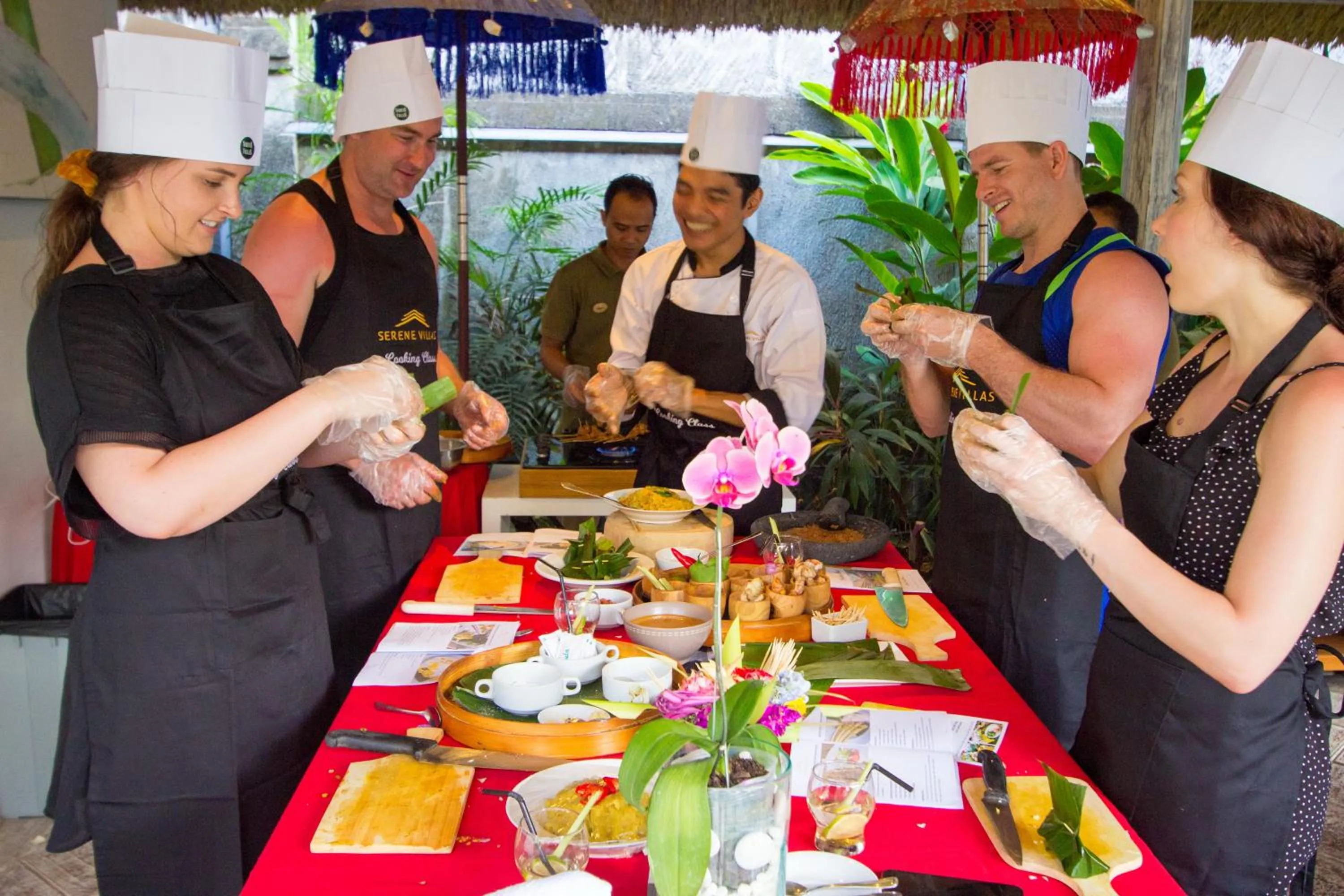 Meals in Serene Villas