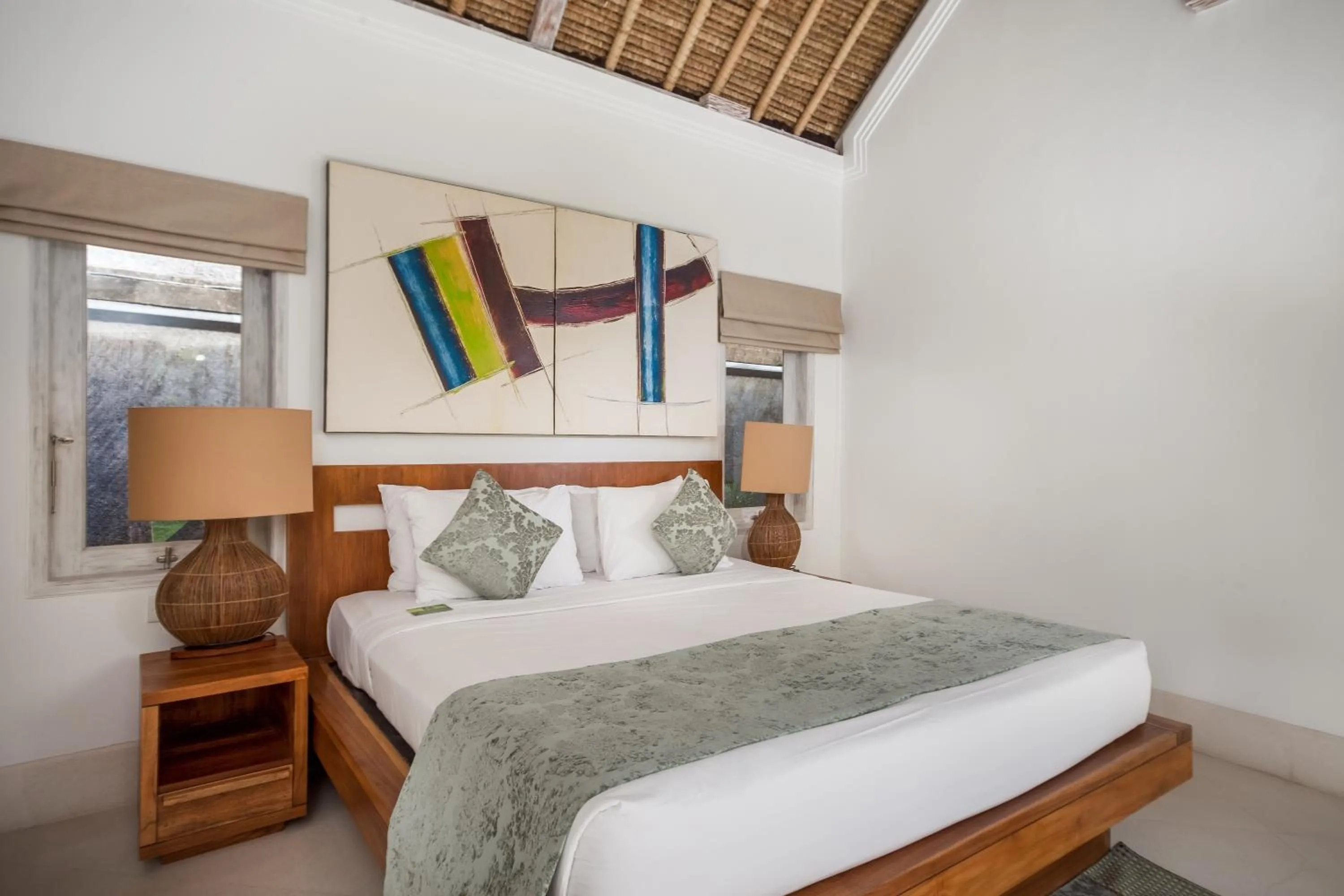 Bedroom, Bed in Serene Villas