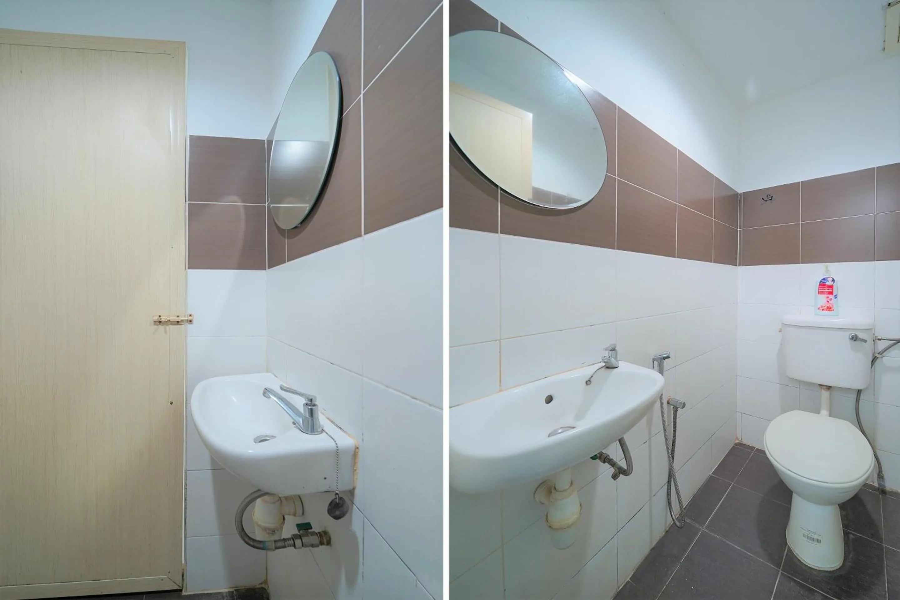 Bathroom in Hotel O V Stay Guesthouse