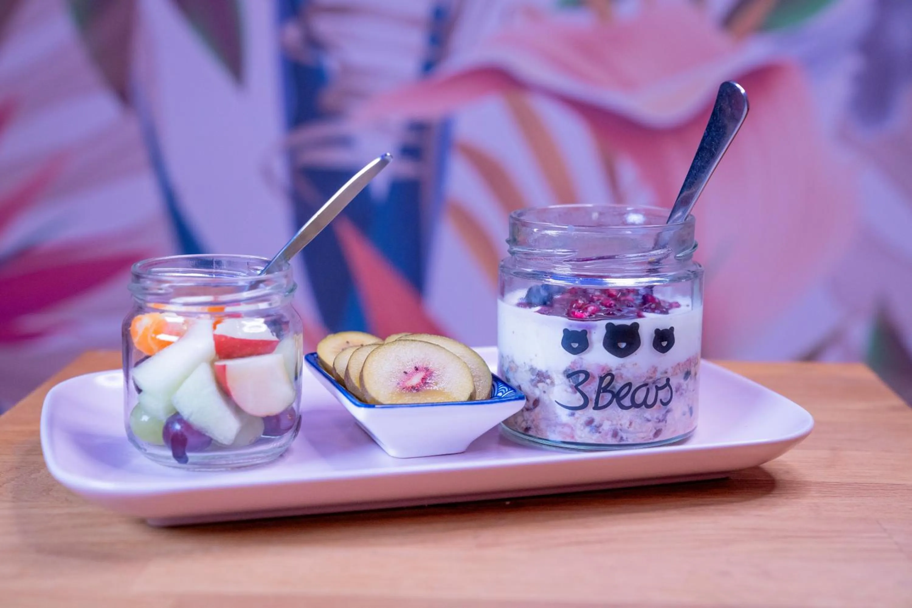 Food and drinks in Hotel Madeleine Biohotel