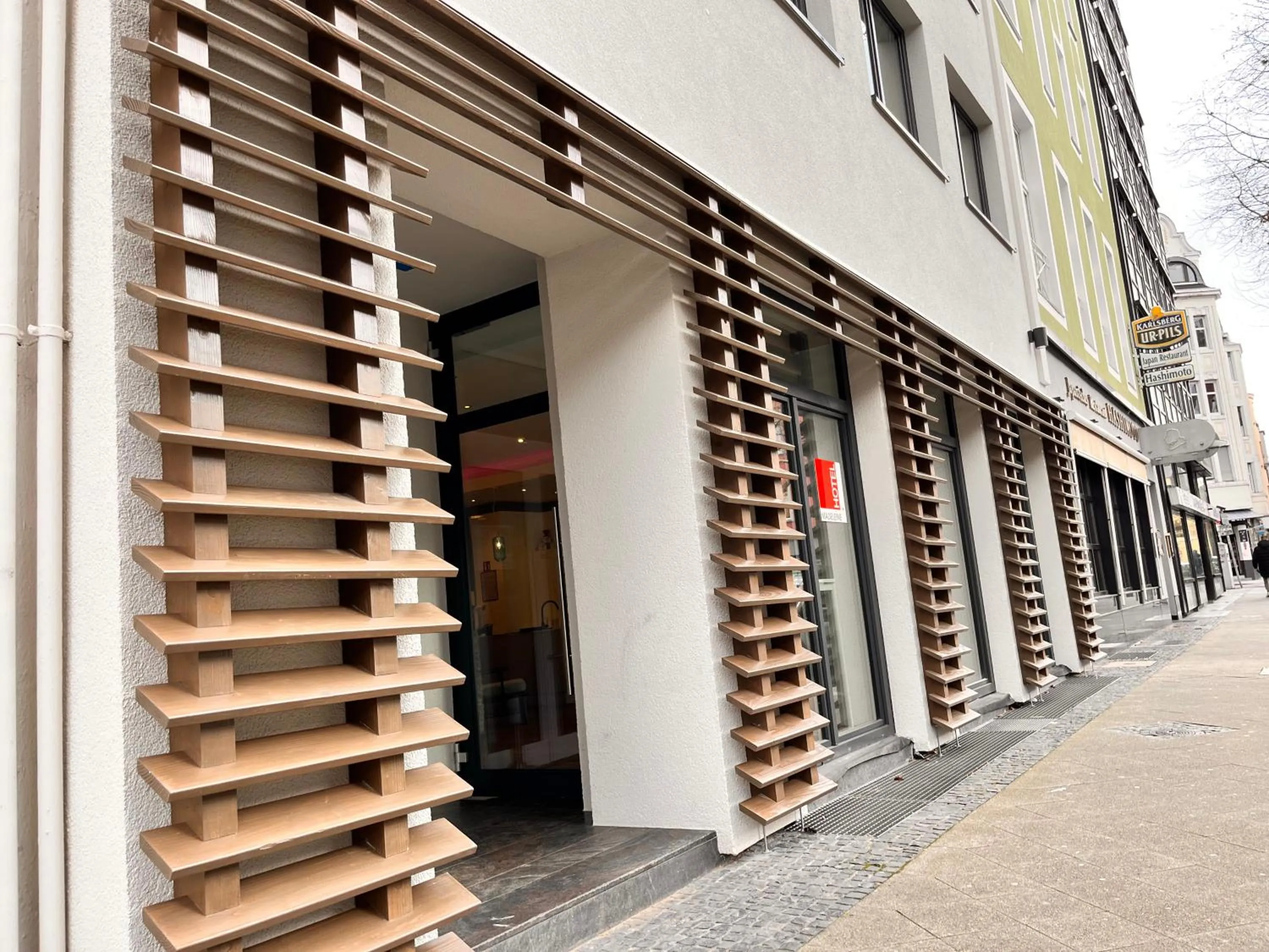 Property building in Hotel Madeleine Biohotel