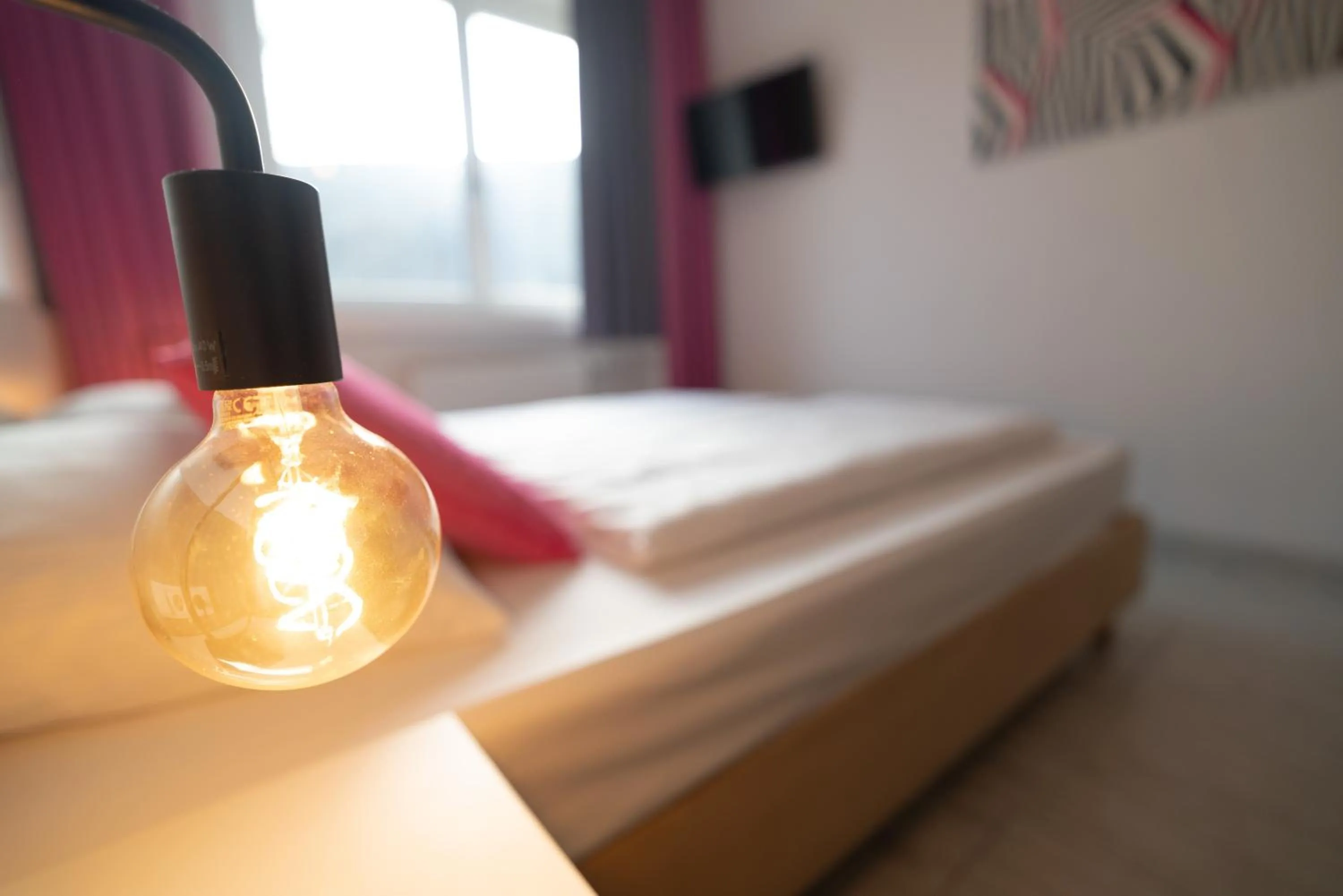 Bedroom, Bed in Hotel Madeleine Biohotel