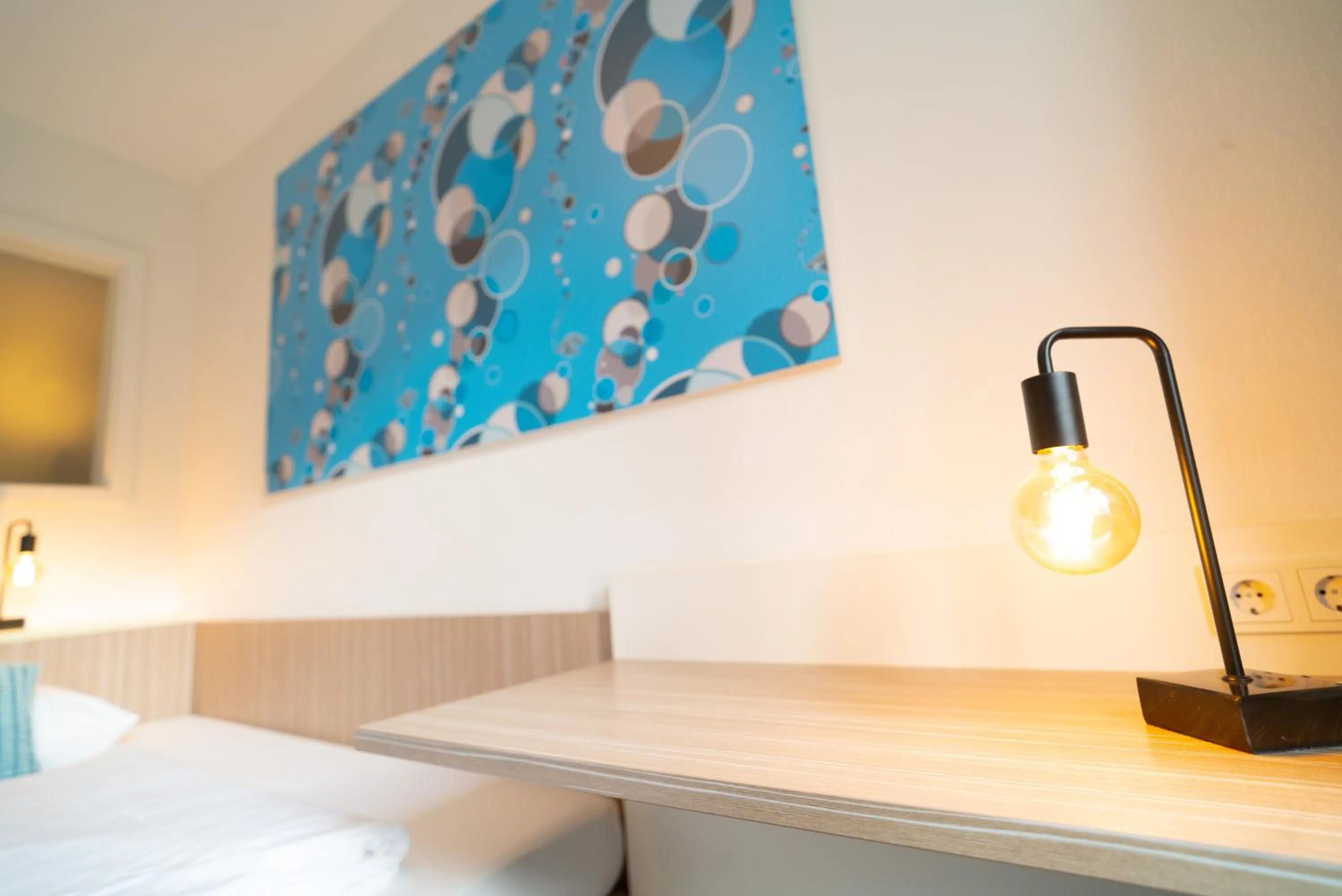 Bedroom, Bed in Hotel Madeleine Biohotel