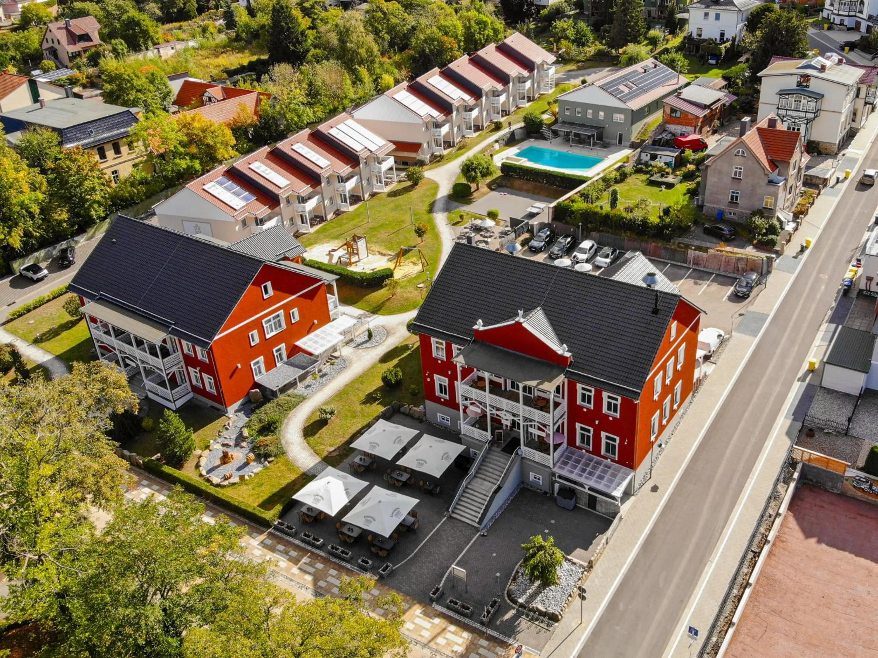 Property building in Hotelpark Bodetal mit Ferienwohnungen