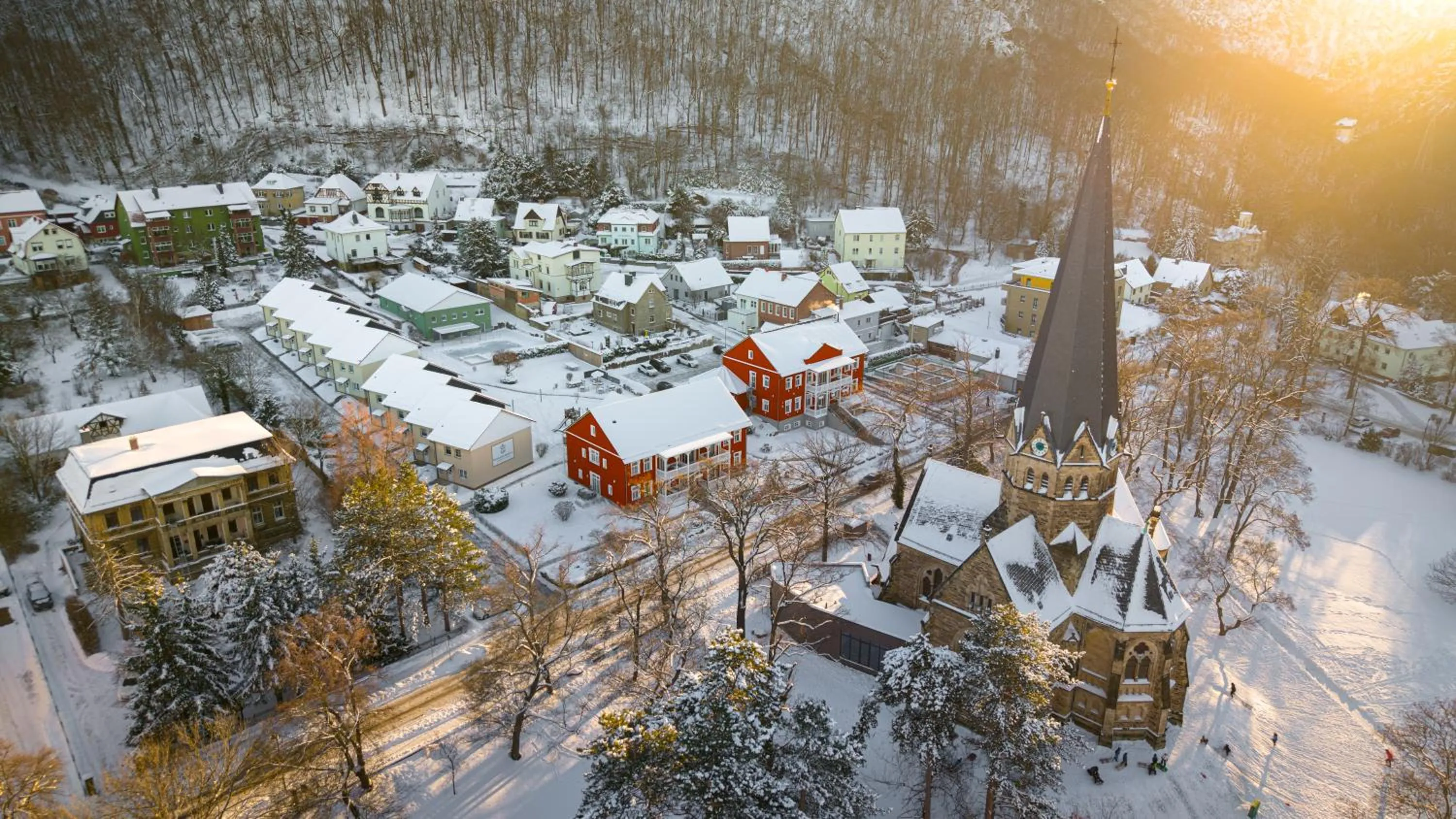 Property building in Hotelpark Bodetal mit Ferienwohnungen