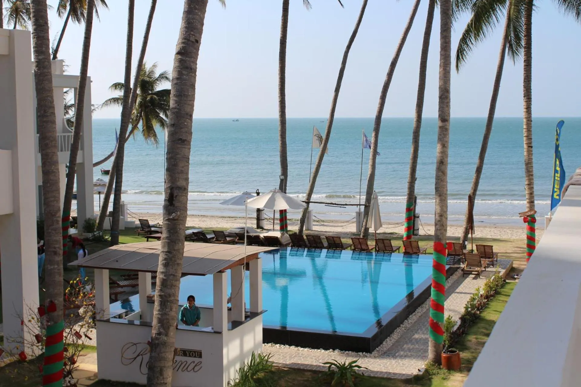 Beach in Surf4You Residence