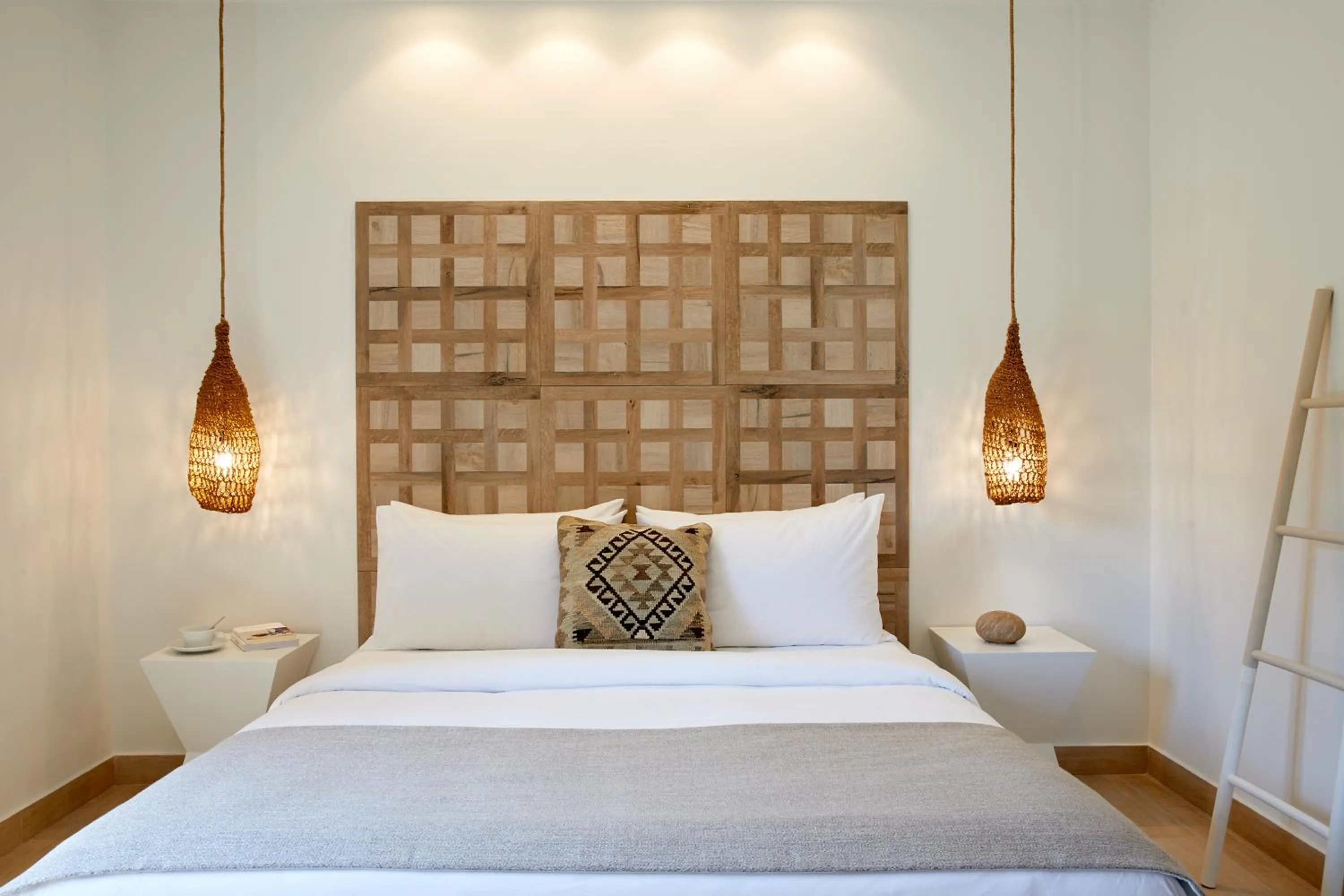 Bed in S & O Villas Corfu