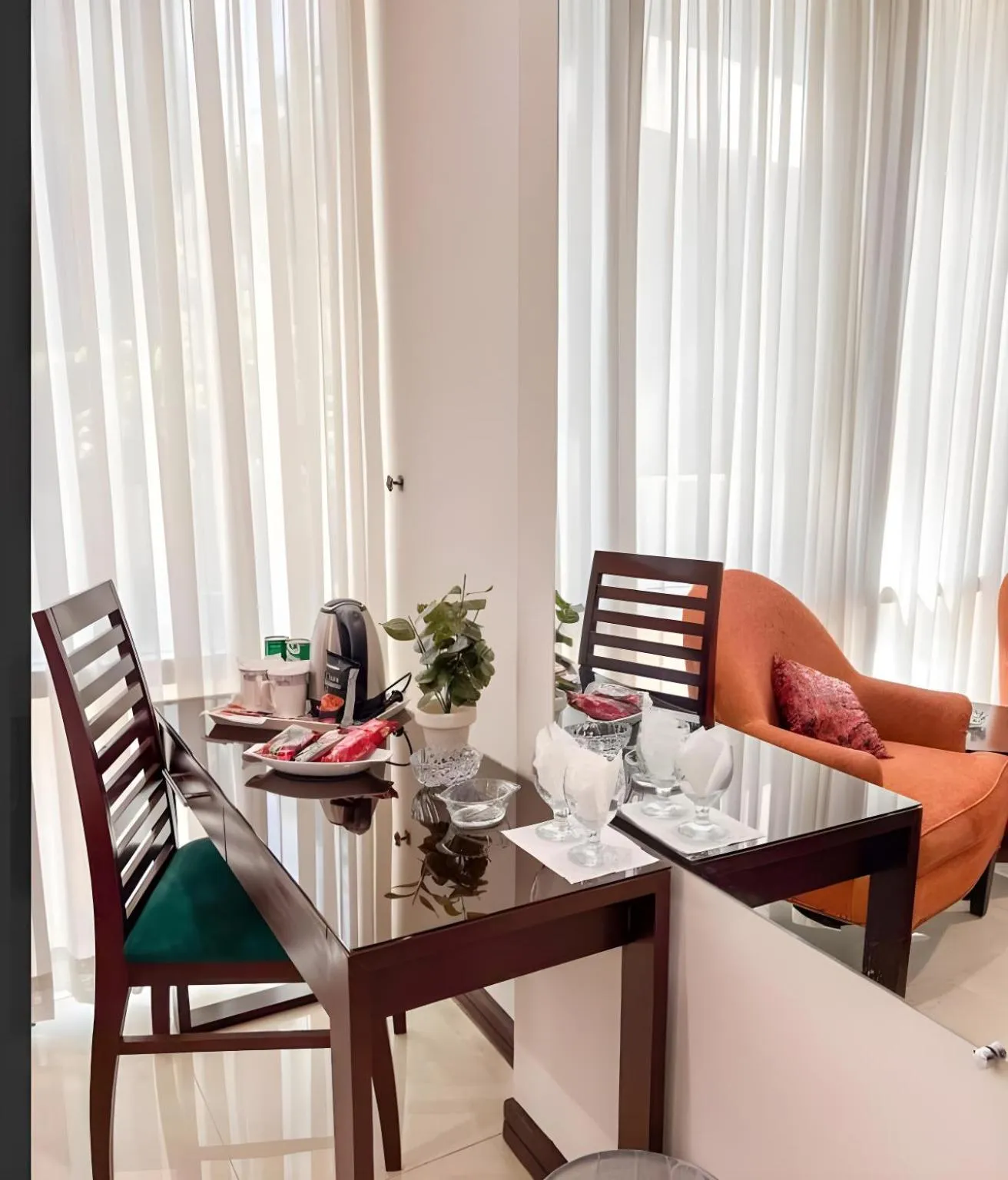 Bed in Atlas Hotel Islamabad