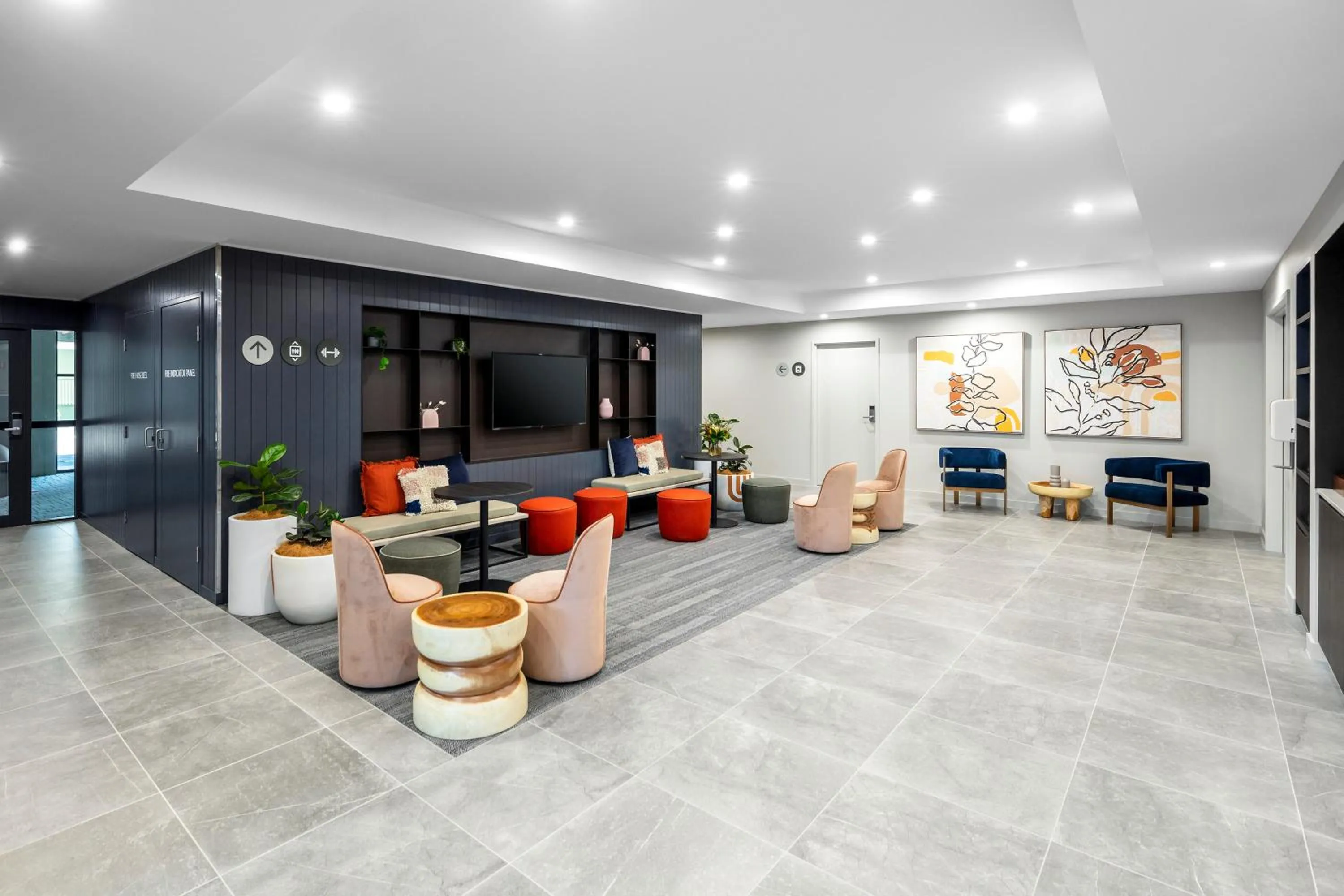 Lobby or reception in Quest Wangaratta