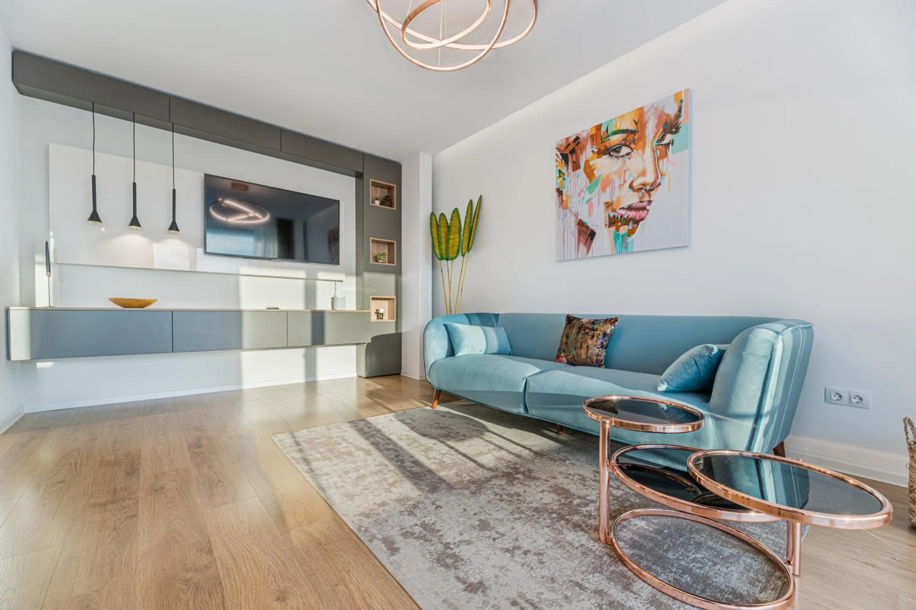 Living room in MK Apartments Brasov