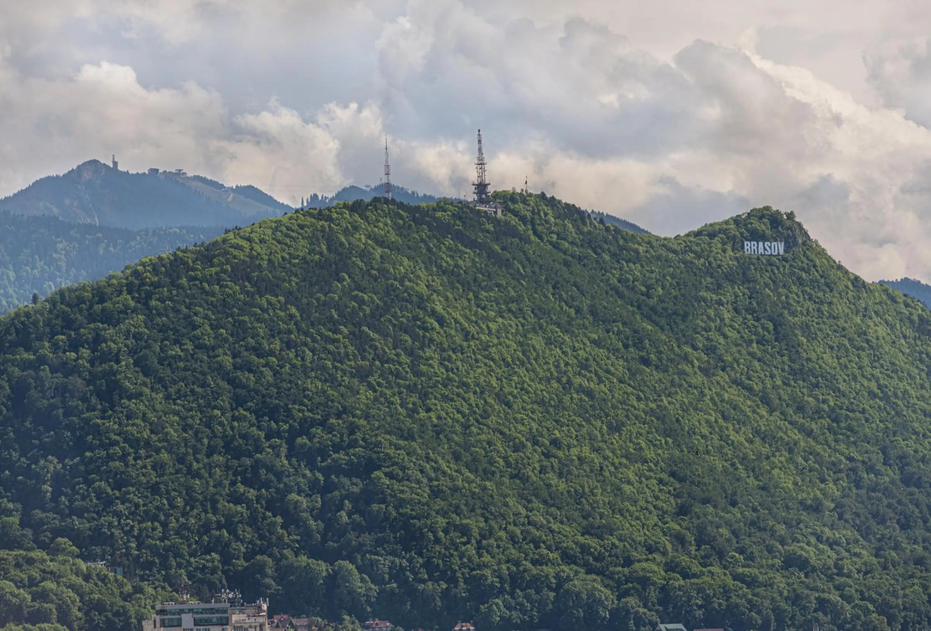 Mountain view in MK Apartments Brasov