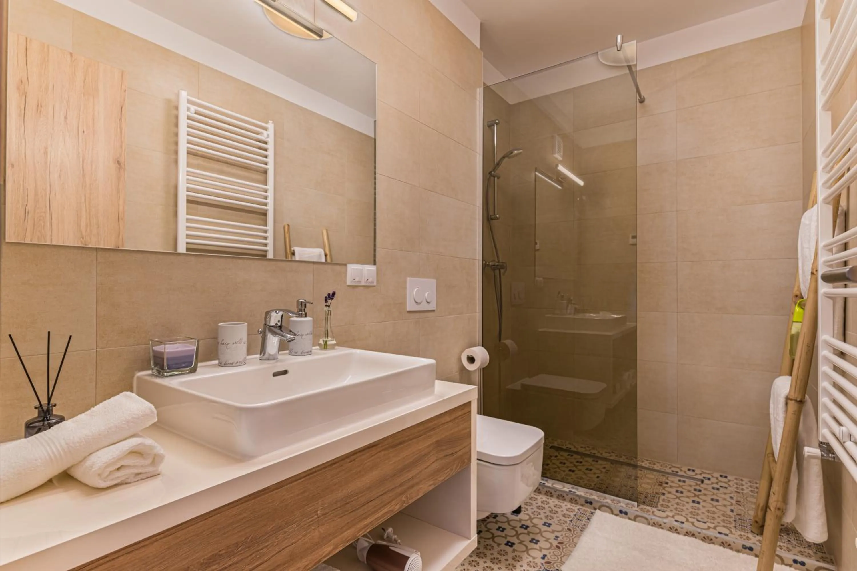 Bathroom in MK Apartments Brasov