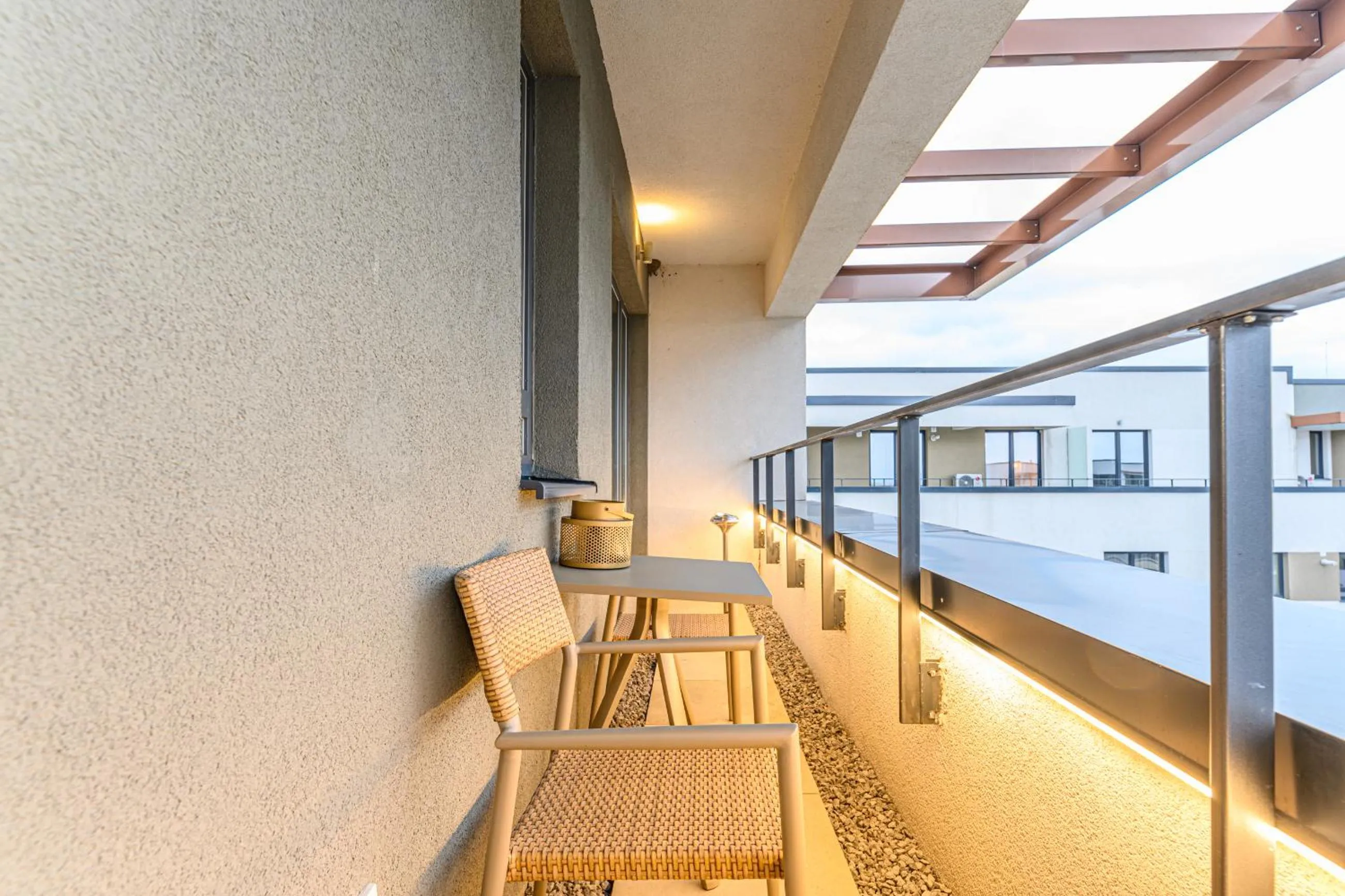 Balcony/Terrace in MK Apartments Brasov