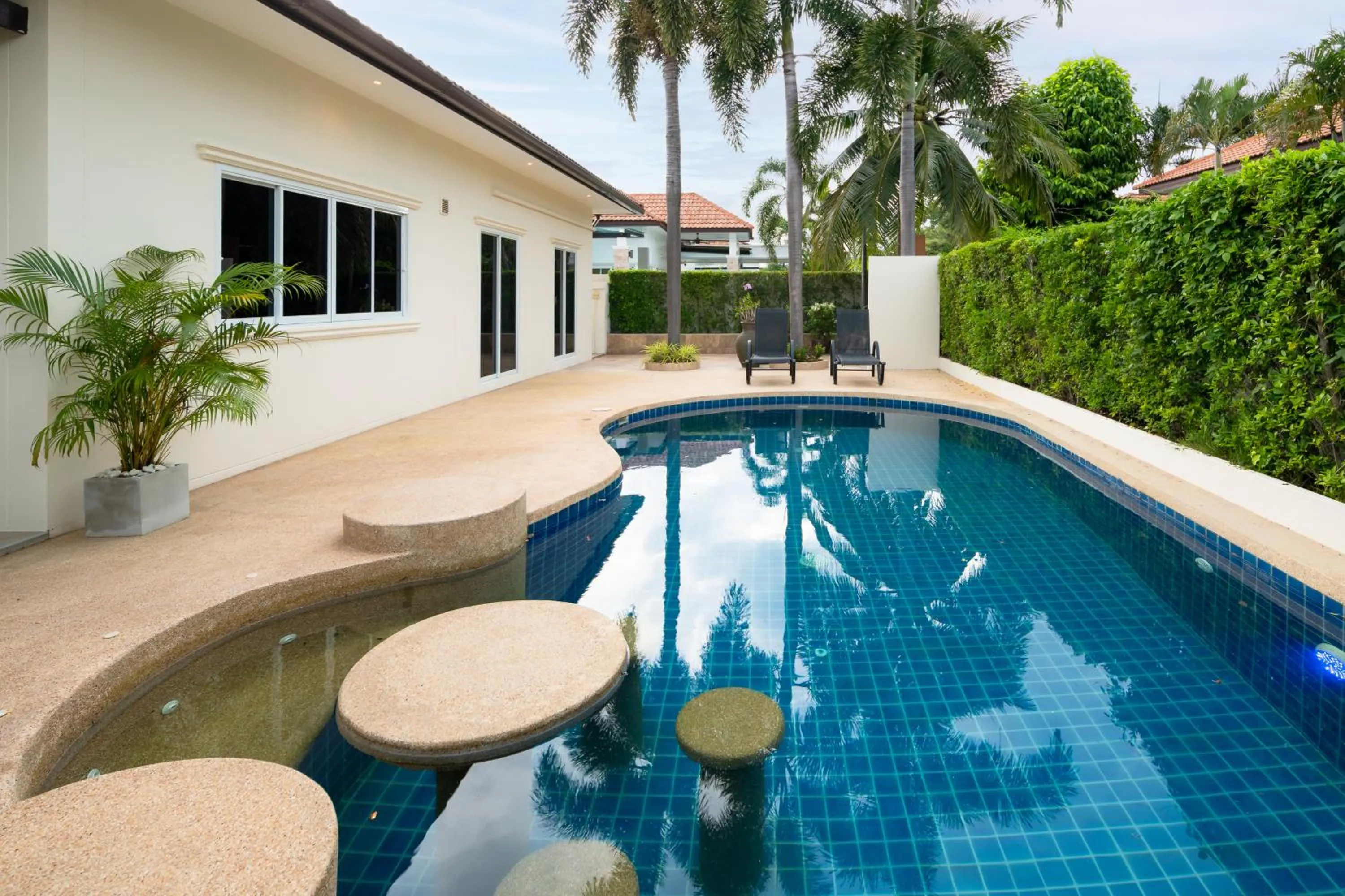 Swimming pool in Orchid Paradise Homes OPV 15