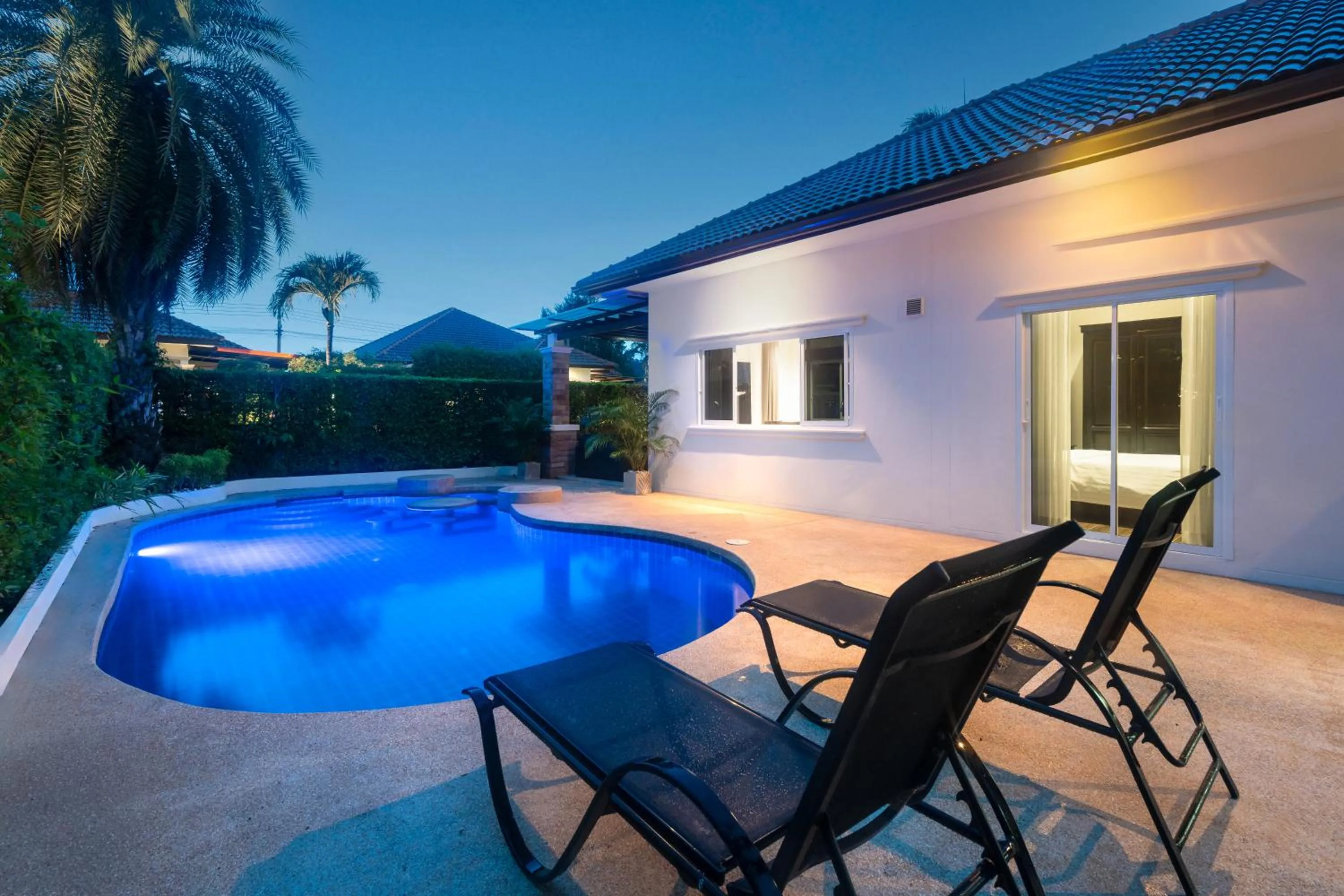 Swimming pool in Orchid Paradise Homes OPV 15