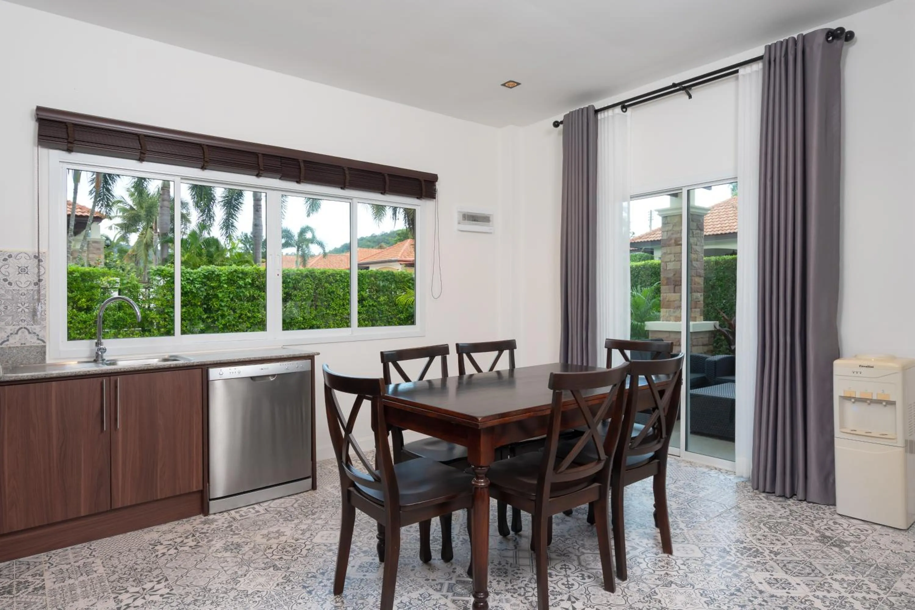 Dining area in Orchid Paradise Homes OPV 15