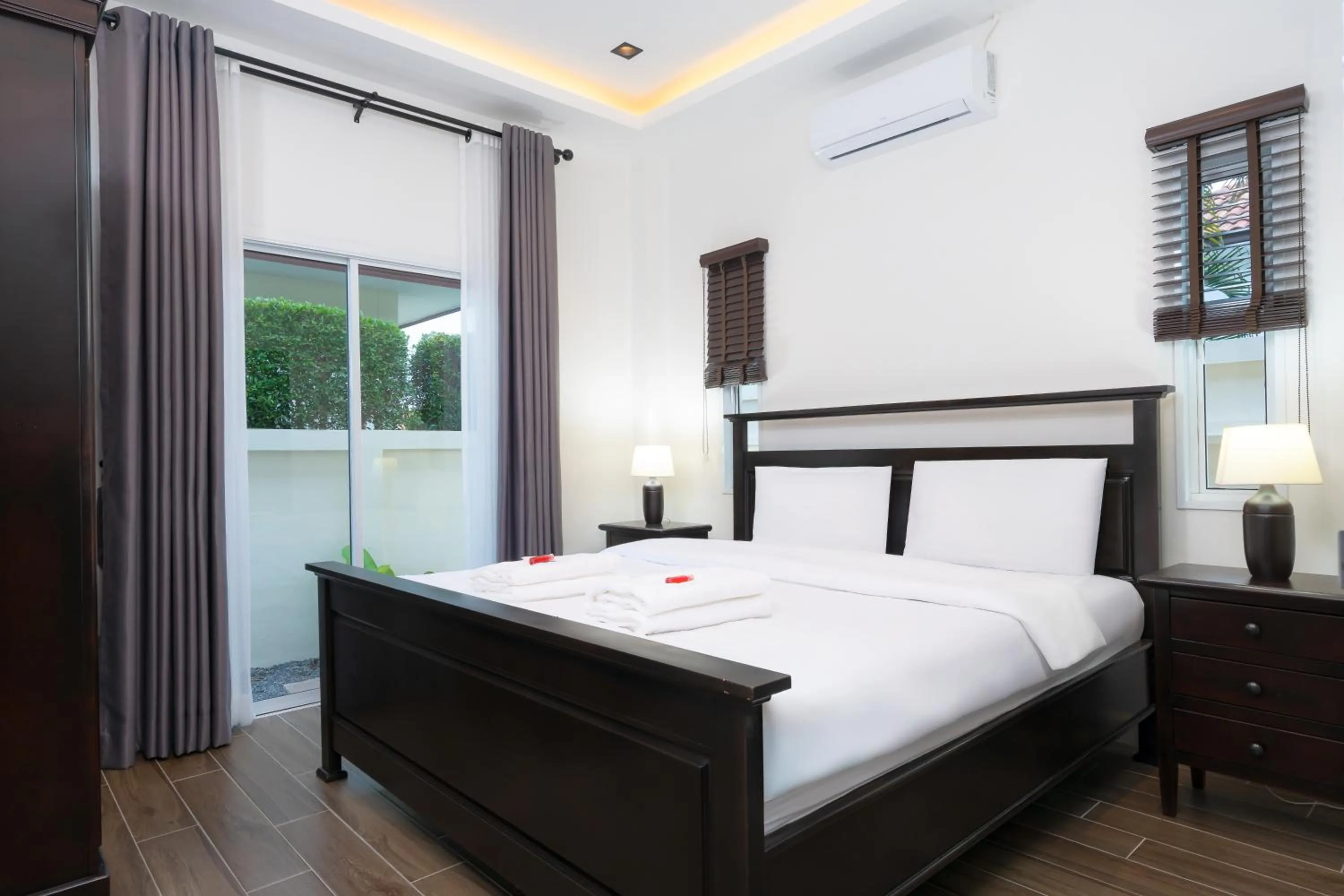 Bedroom, Bed in Orchid Paradise Homes OPV 15