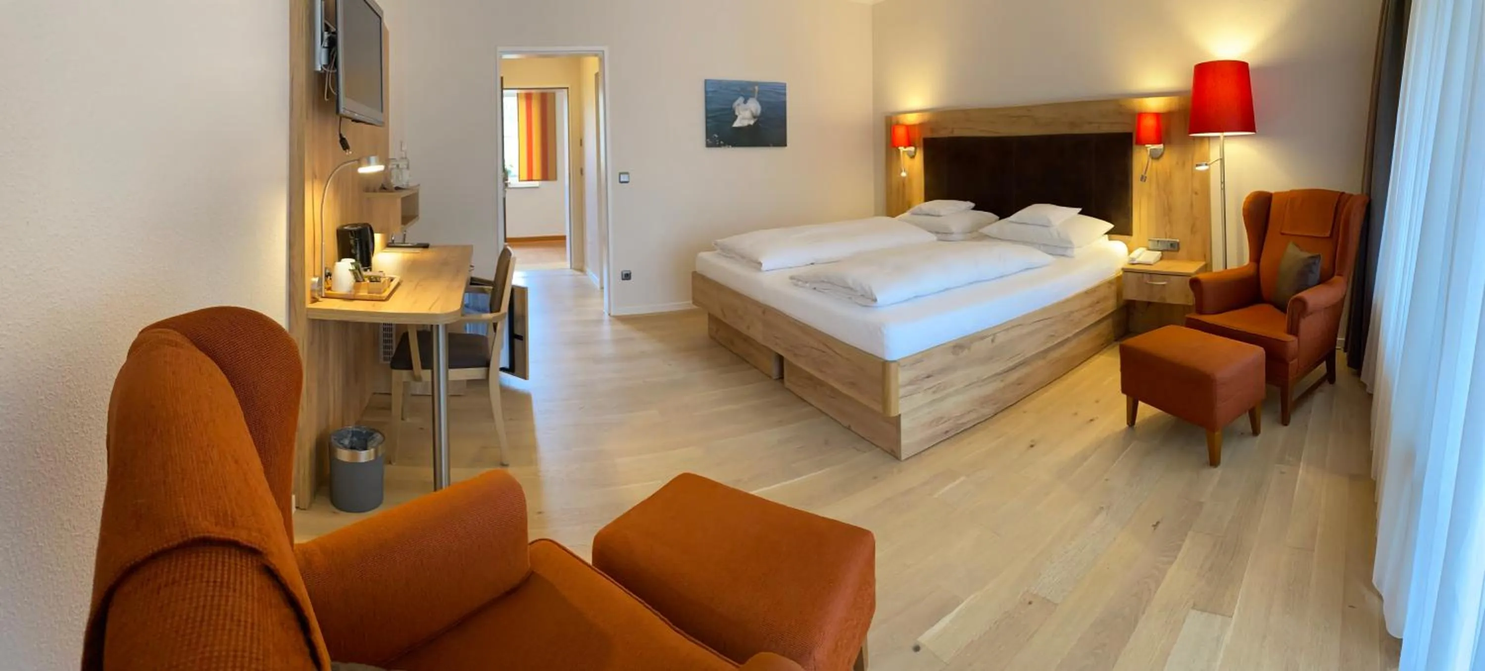 Bed in Hotel Sonnenhügel