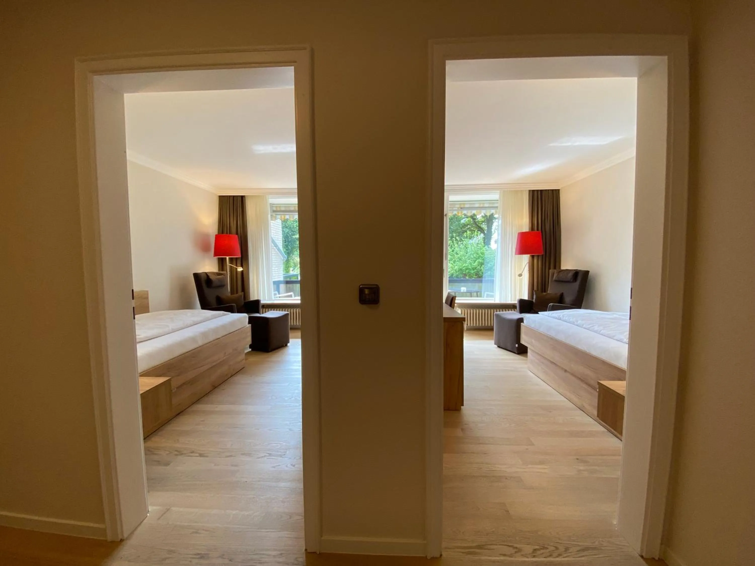 Photo of the whole room, Bed in Hotel Sonnenhügel