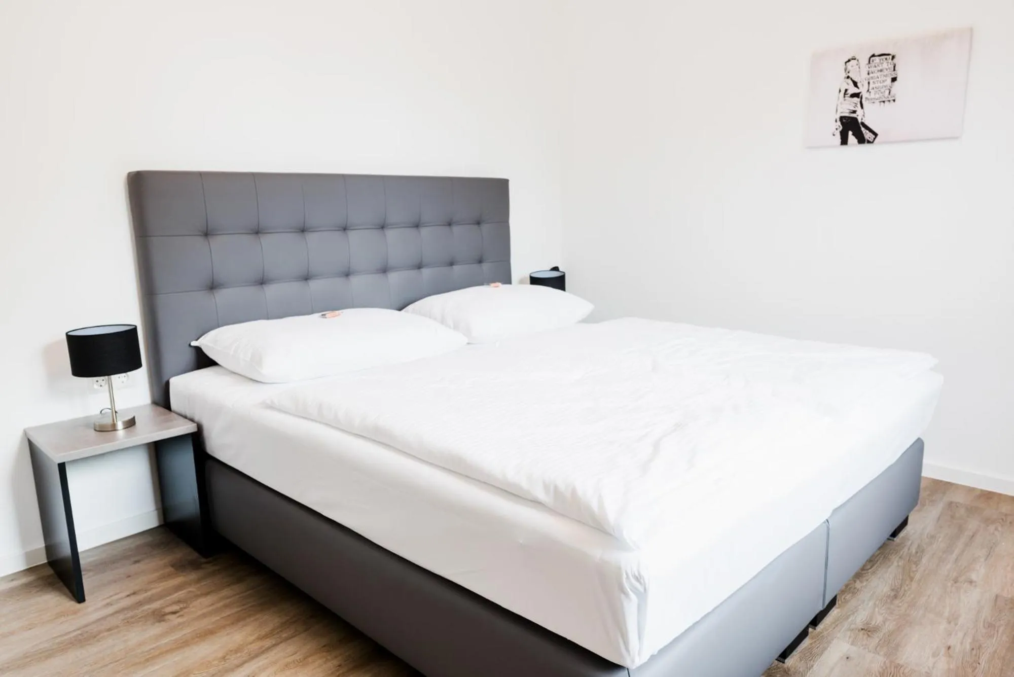 Bed in Müllner Smart Hotel Wien Self Check In