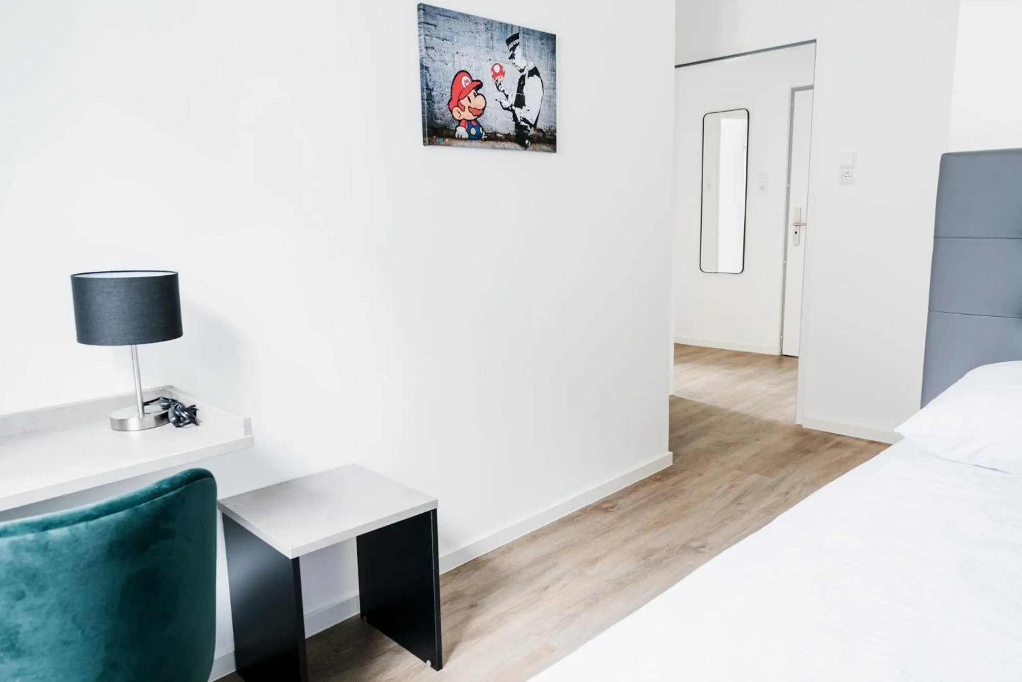 Photo of the whole room, Bed in Müllner Smart Hotel Wien Self Check In