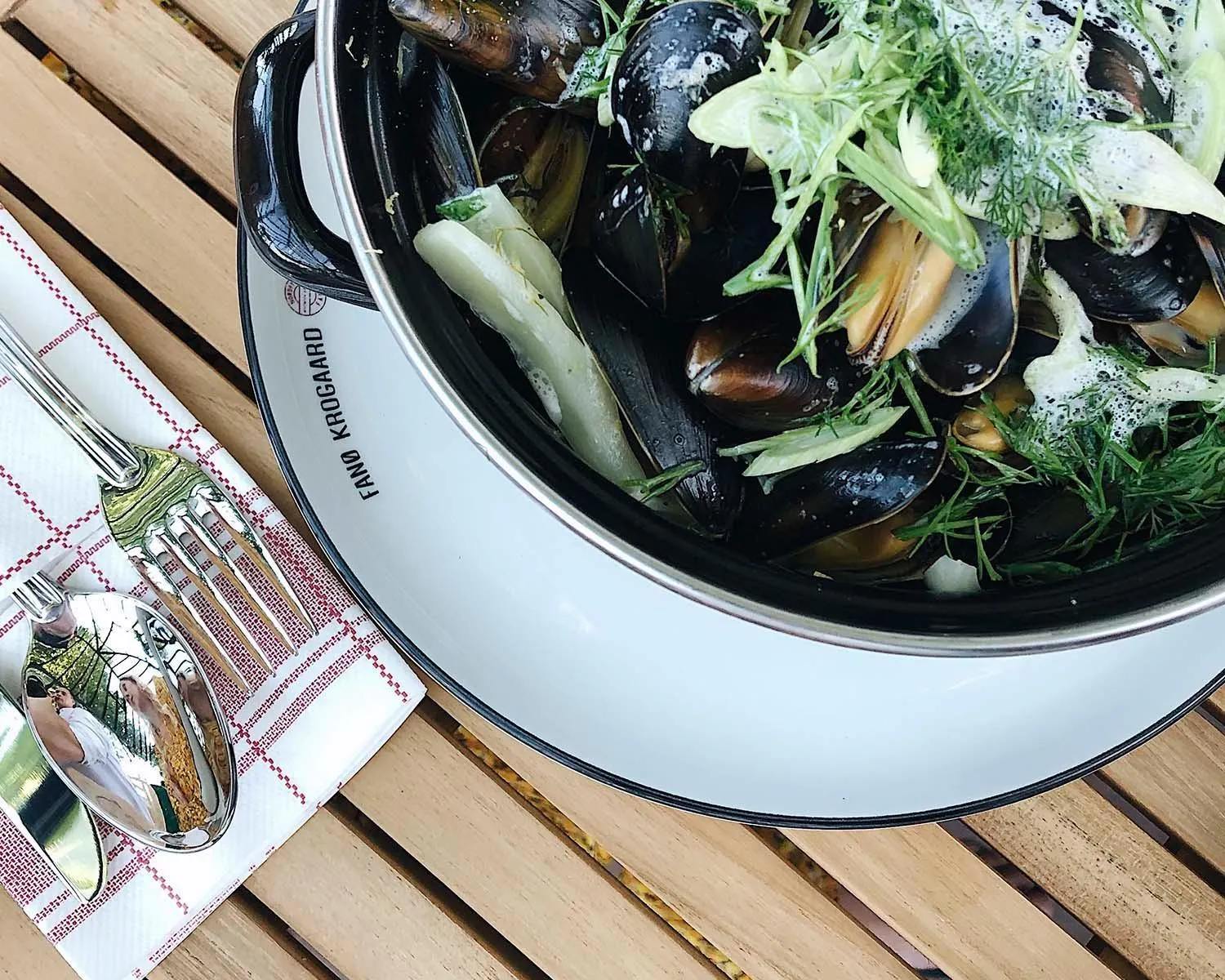 Food close-up in Fanø Krogaard