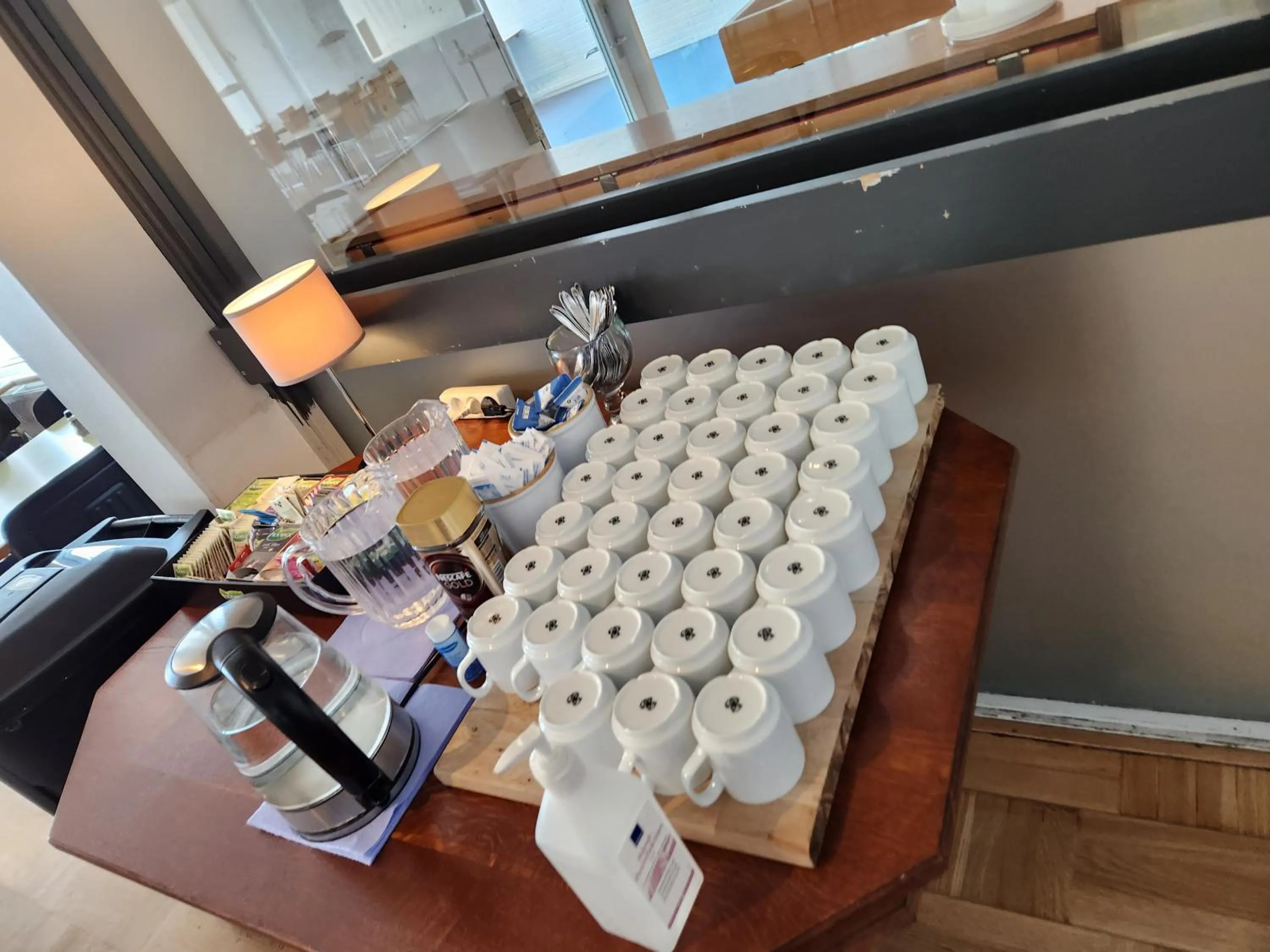 Coffee/tea facilities in Hotel Østersø