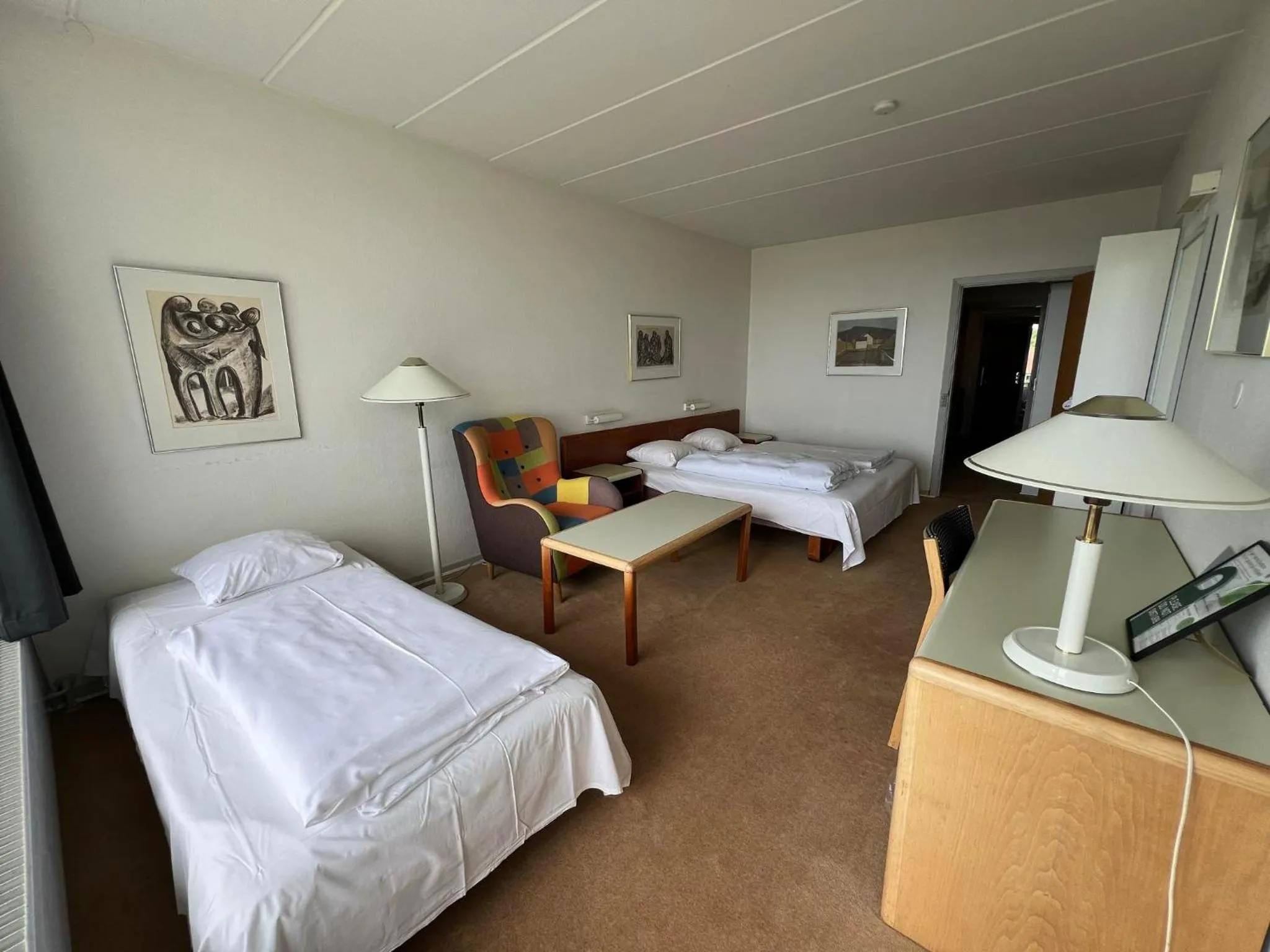 Bed in Hotel Østersø