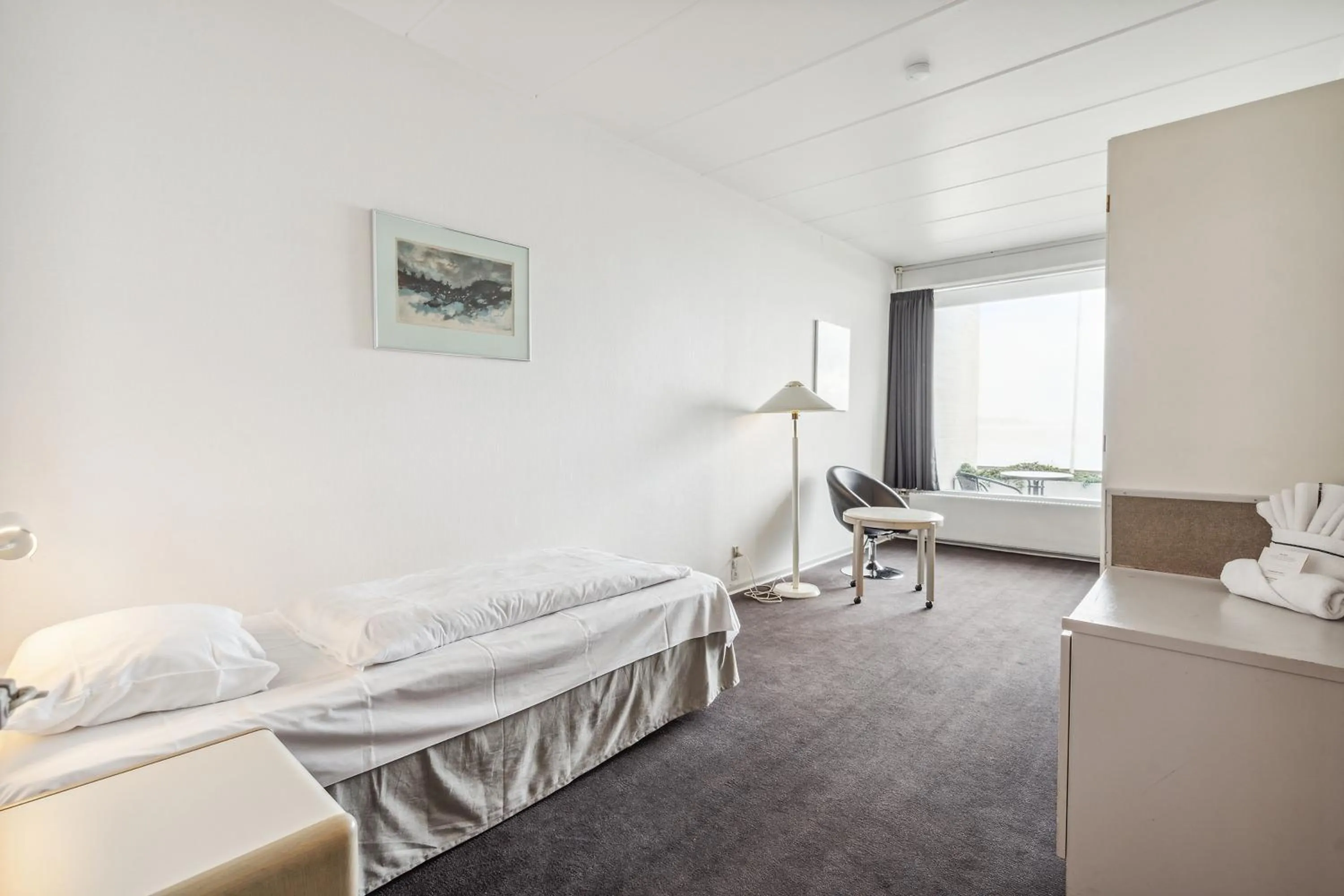 Photo of the whole room, Bed in Hotel Østersø