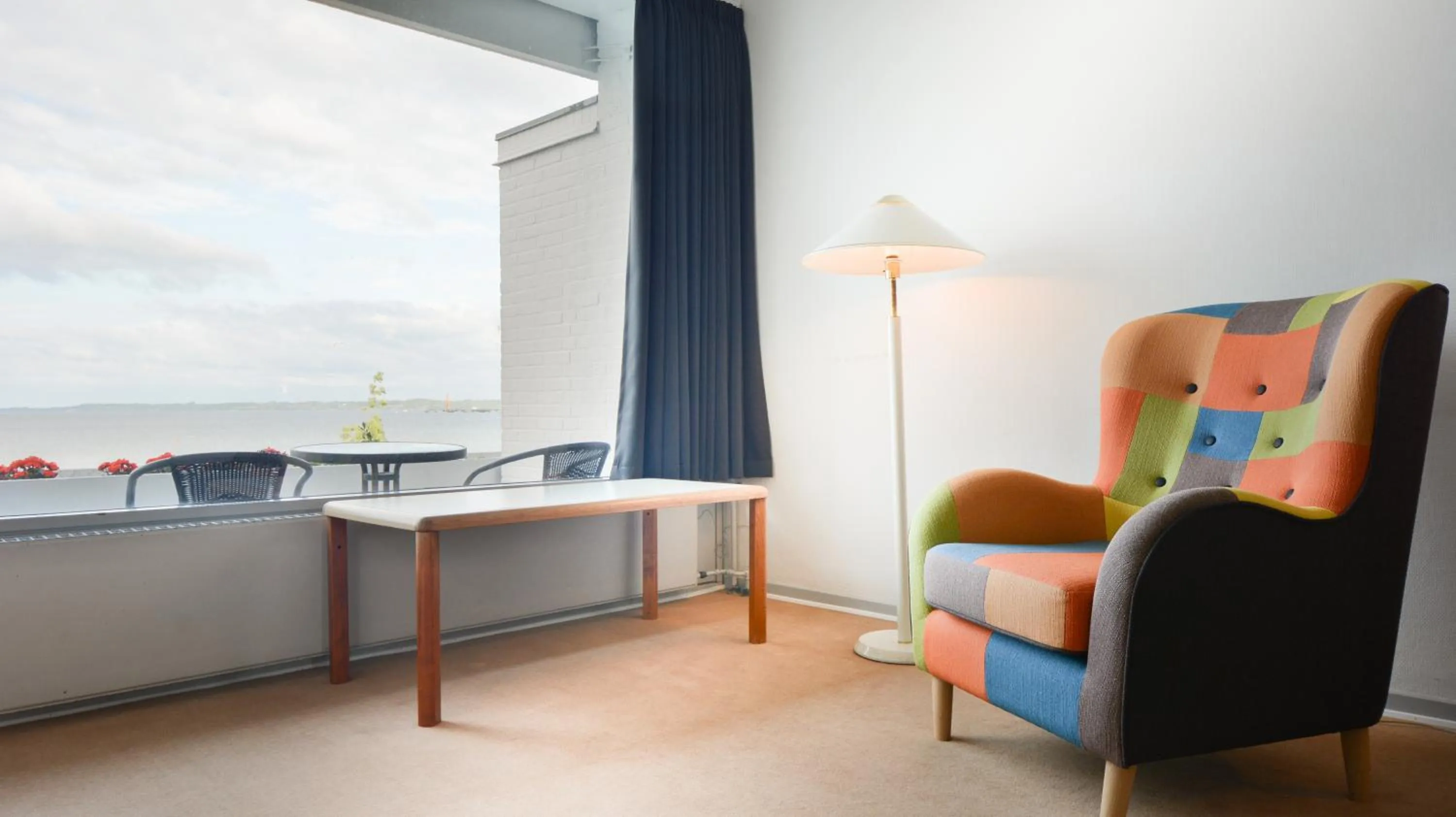 Living room in Hotel Østersø