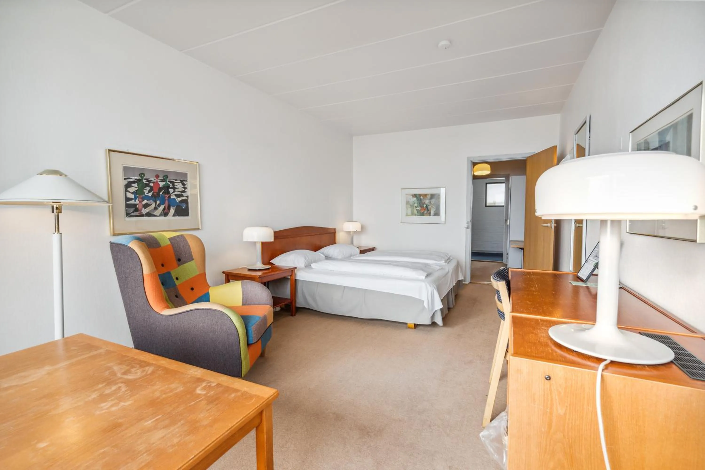 Bed in Hotel Østersø