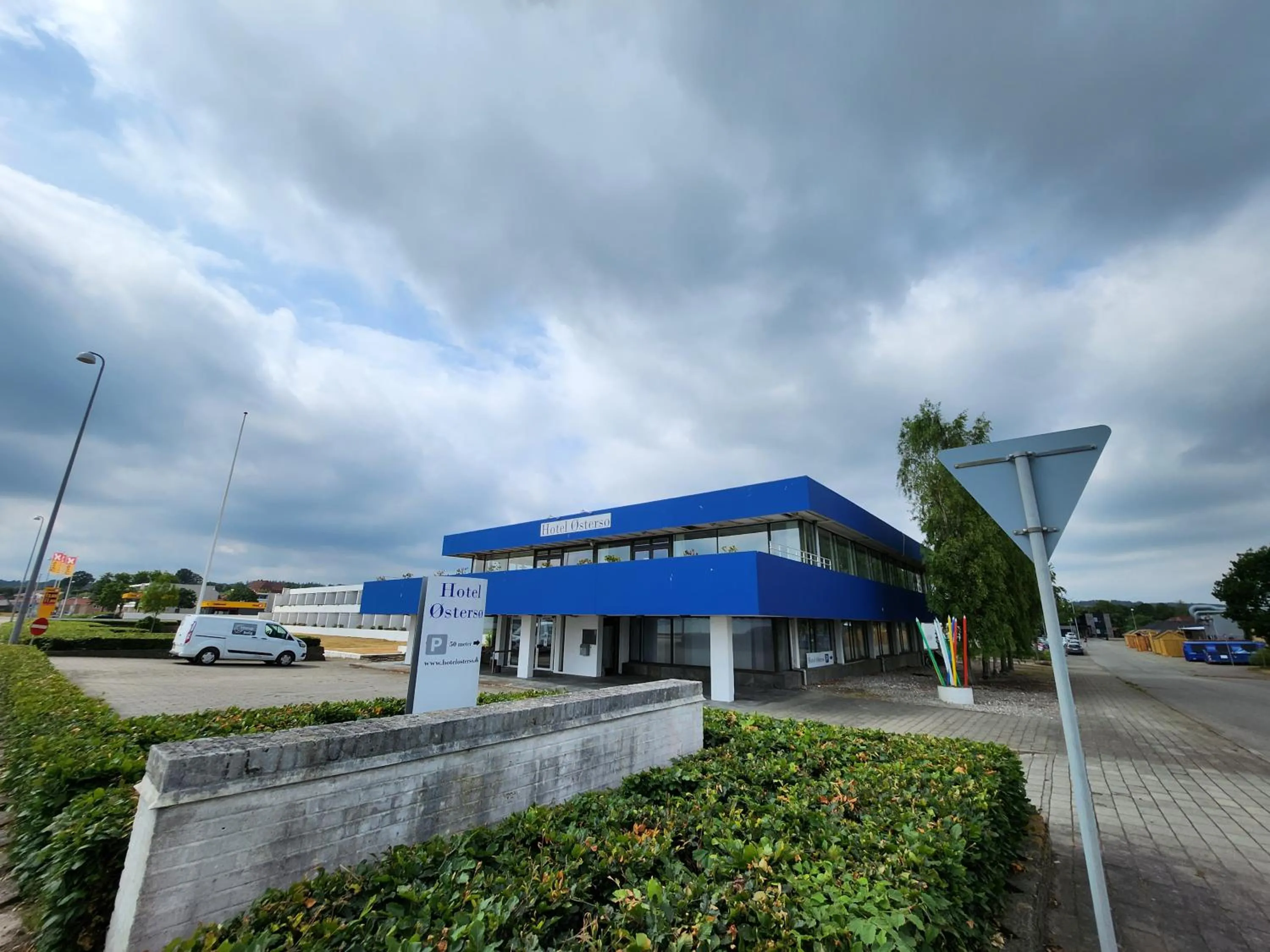 Facade/entrance in Hotel Østersø