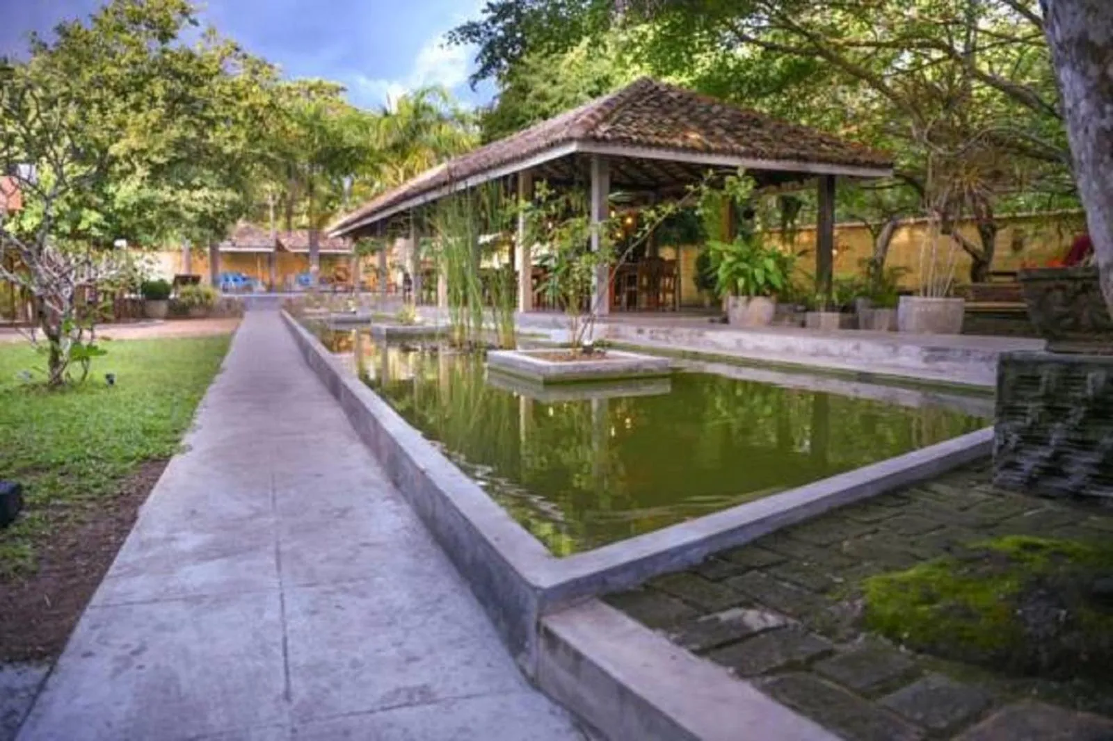 Garden in Hotel Vibration