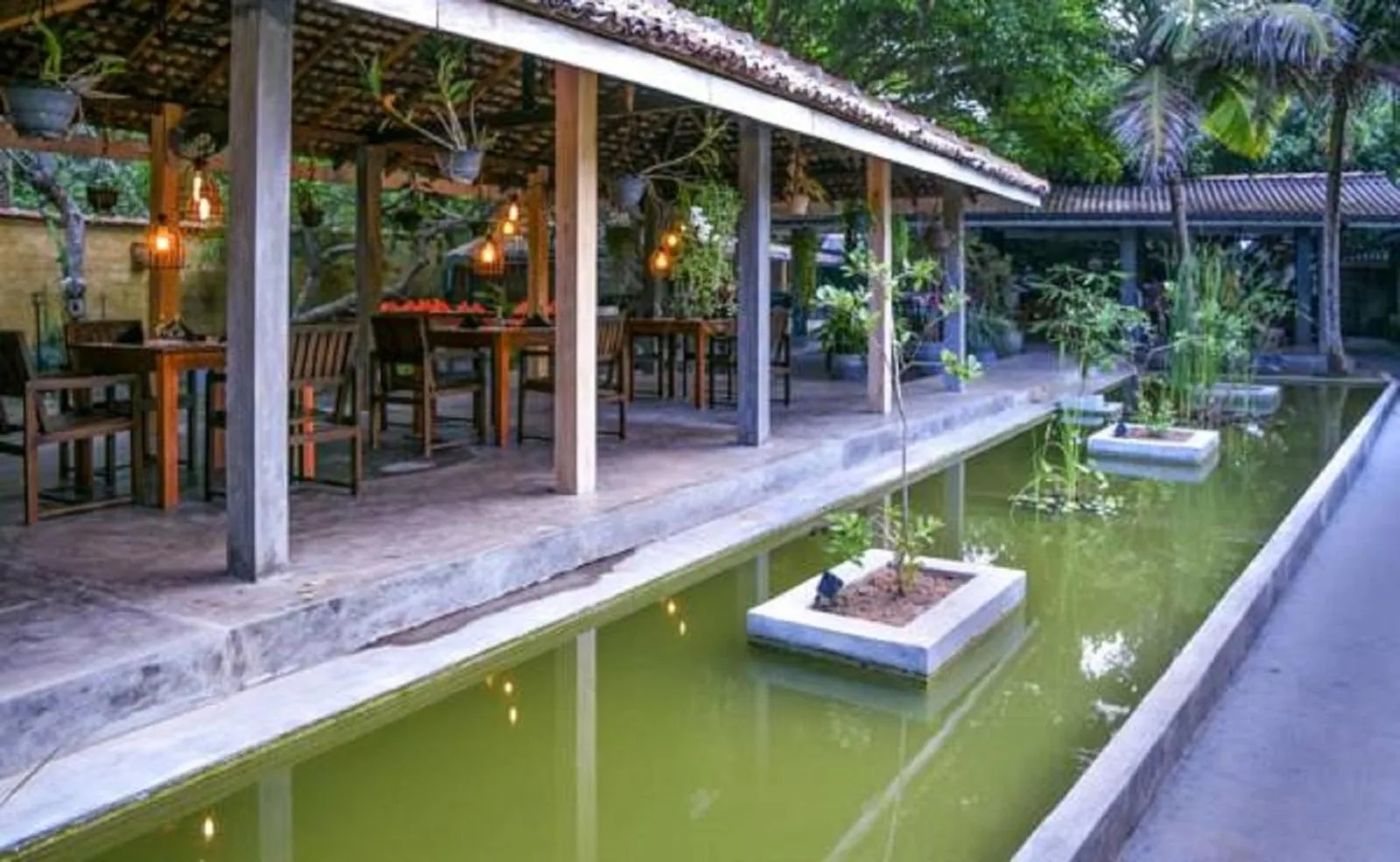 Garden in Hotel Vibration