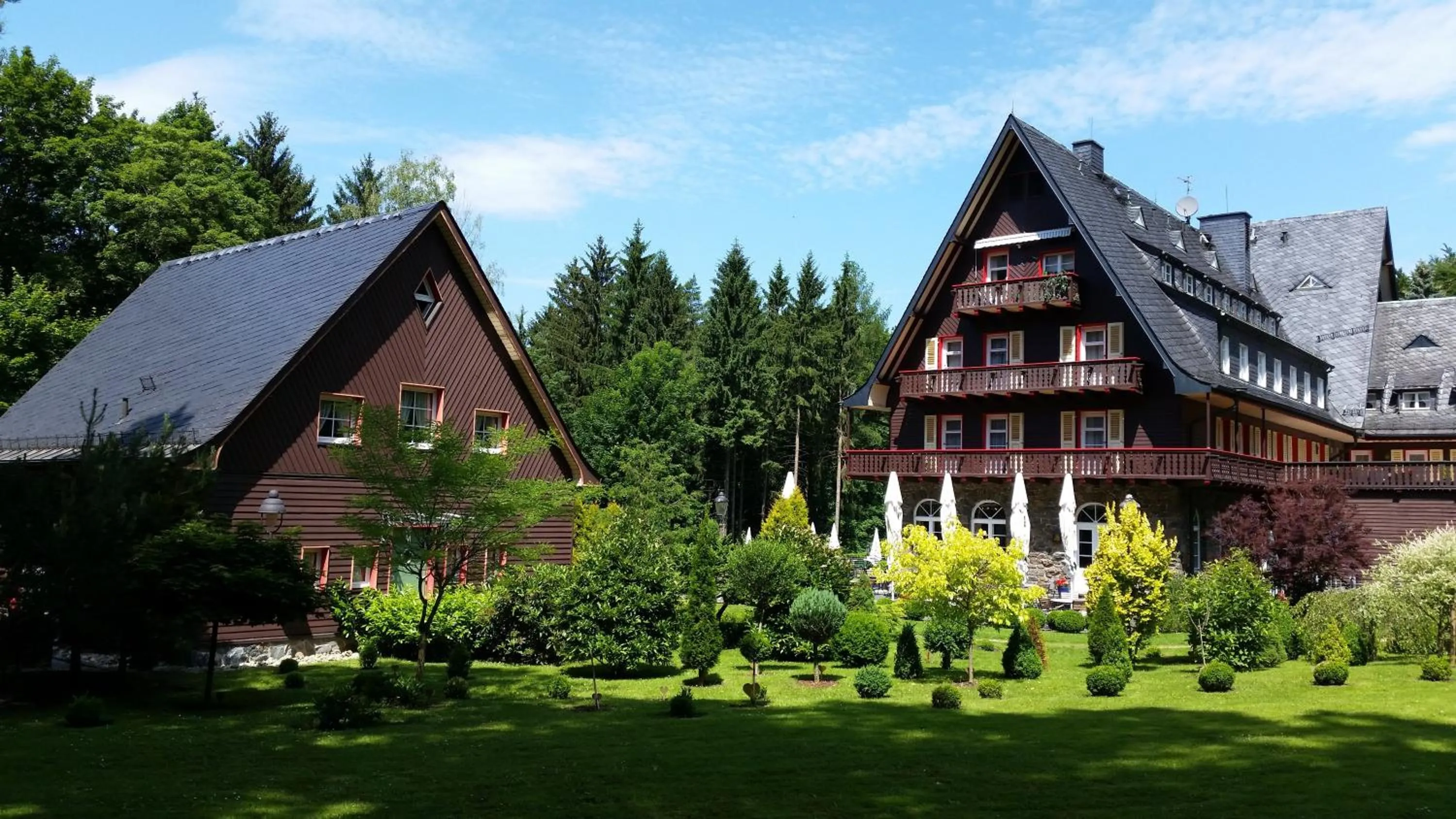 Property building in Das Jagdhaus Waldidyll Erzgebirge