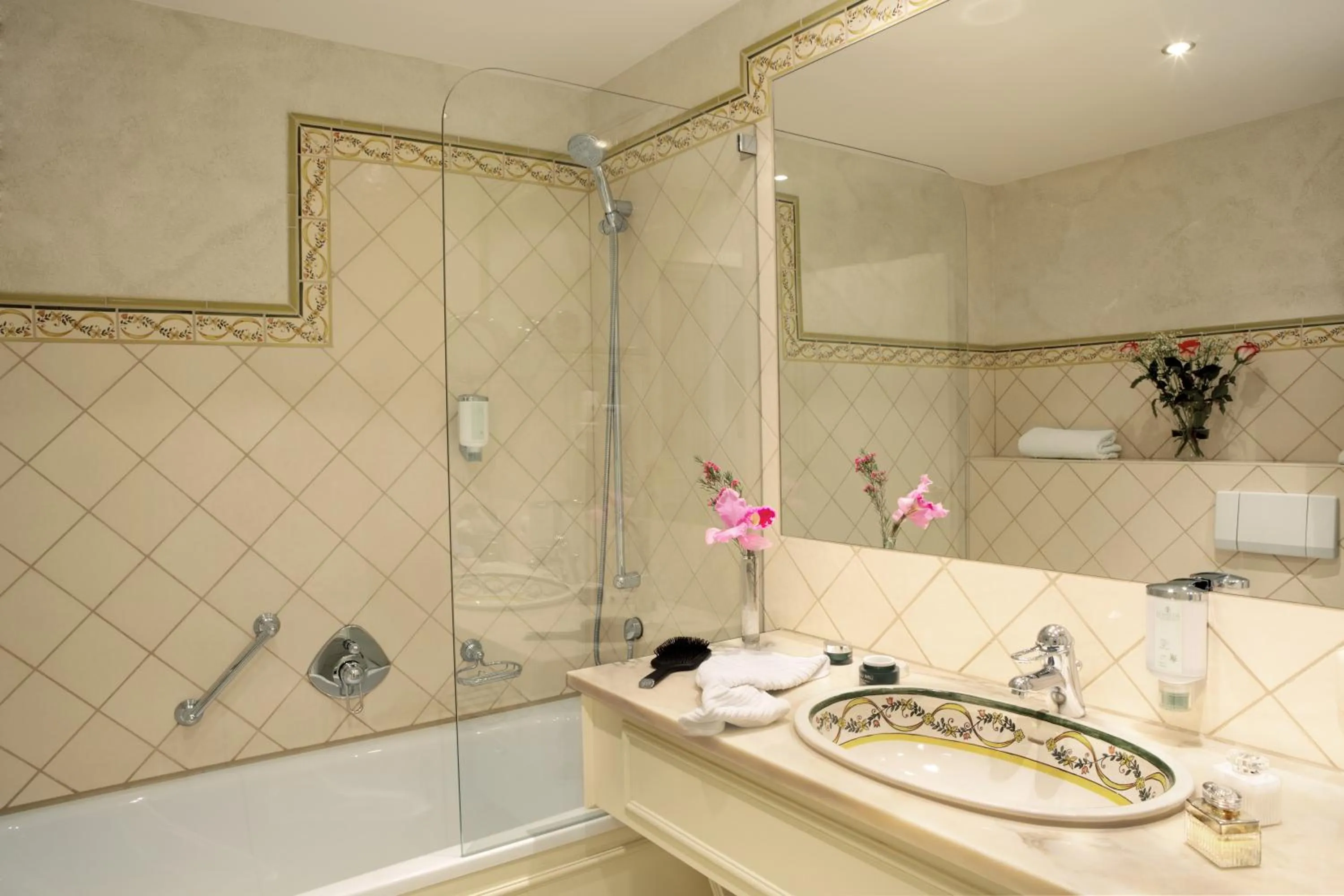 Bathroom in Das Jagdhaus Waldidyll Erzgebirge