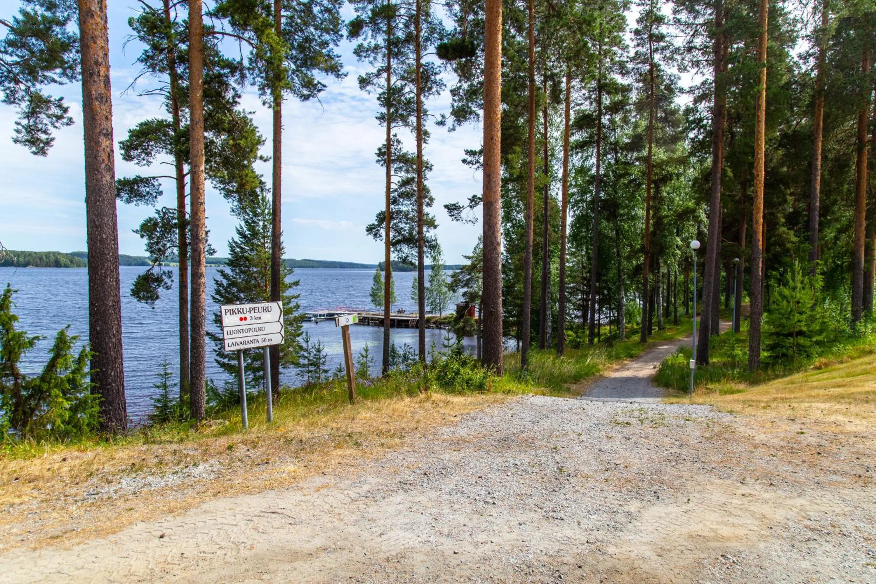 Garden in Keurusselkä Resort
