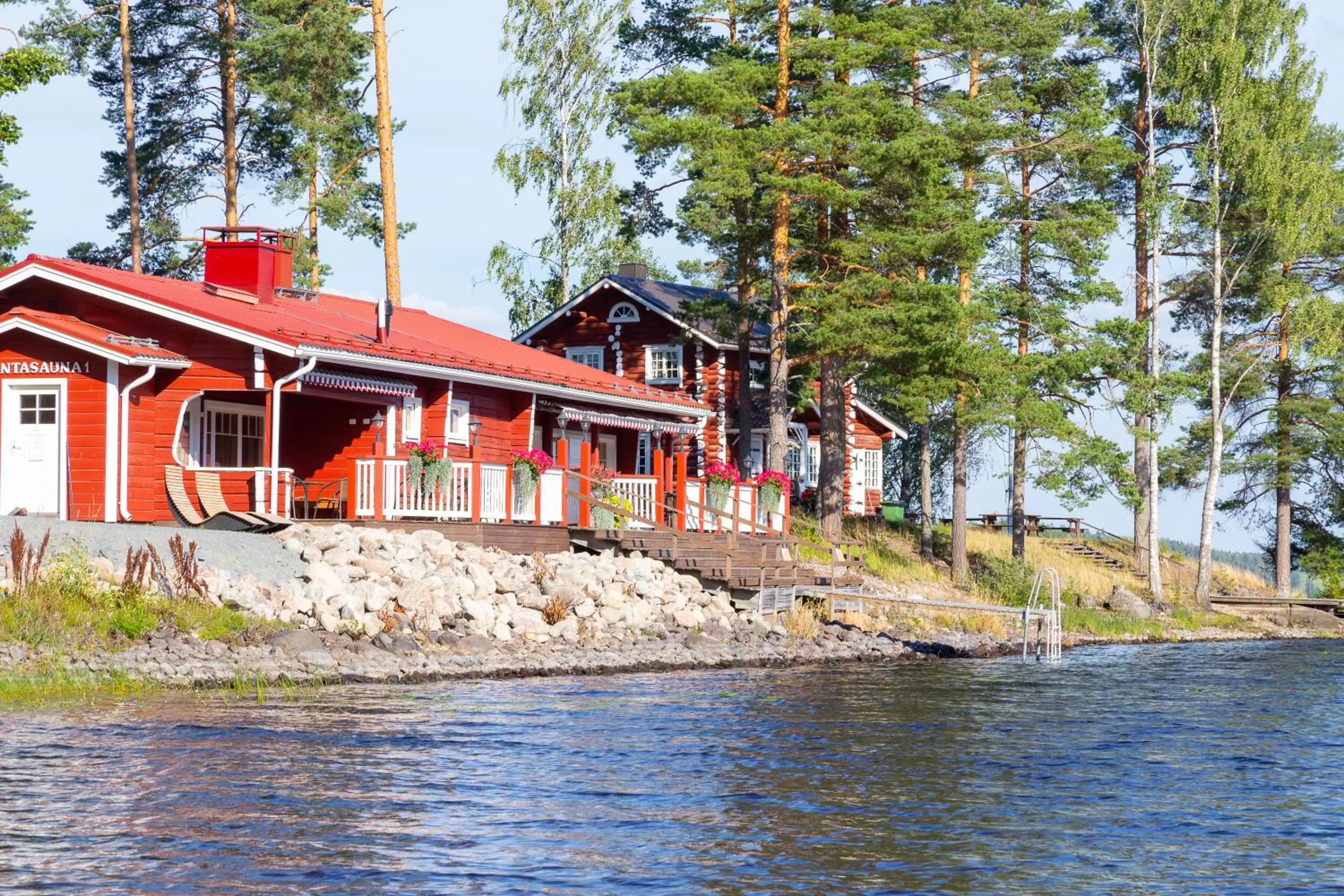 Sauna in Keurusselkä Resort